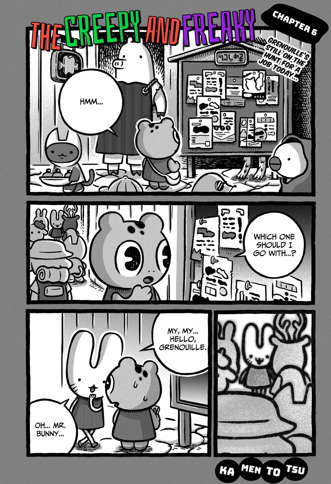 The Creepy and Freaky Chapter 6 page 1 - Chapter 6