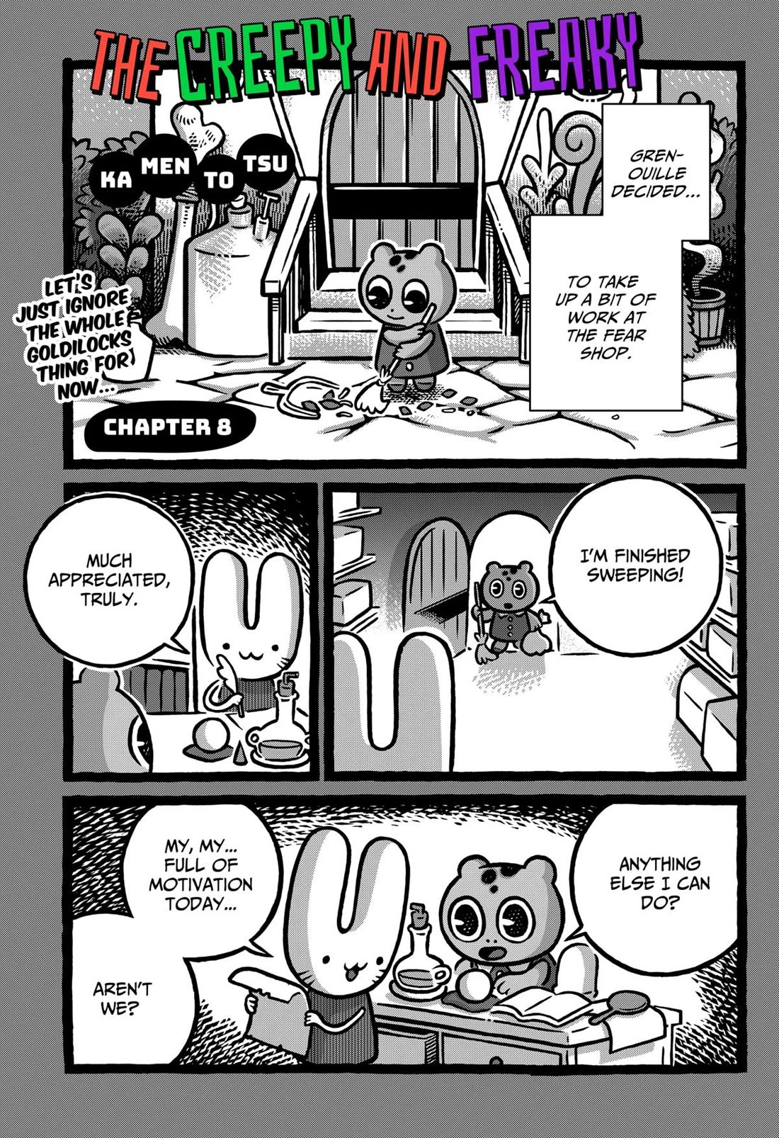 The Creepy and Freaky Chapter 8 page 1 - Chapter 8