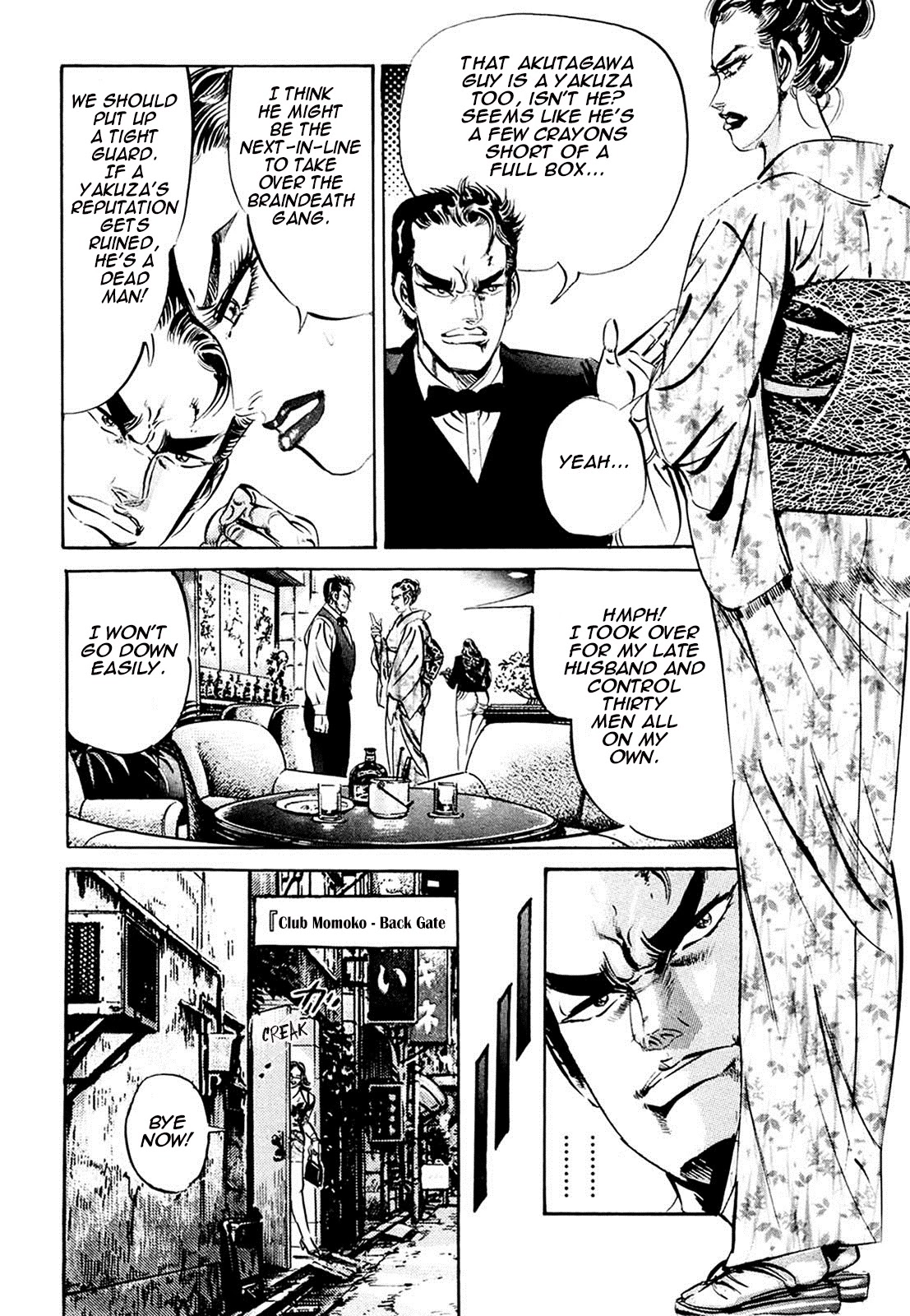 The Crest Chapter 3 page 12 - Chapter 3: Momoko, the Female Gang Boss