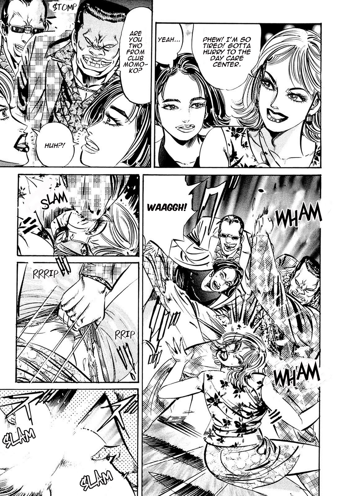 The Crest Chapter 3 page 13 - Chapter 3: Momoko, the Female Gang Boss