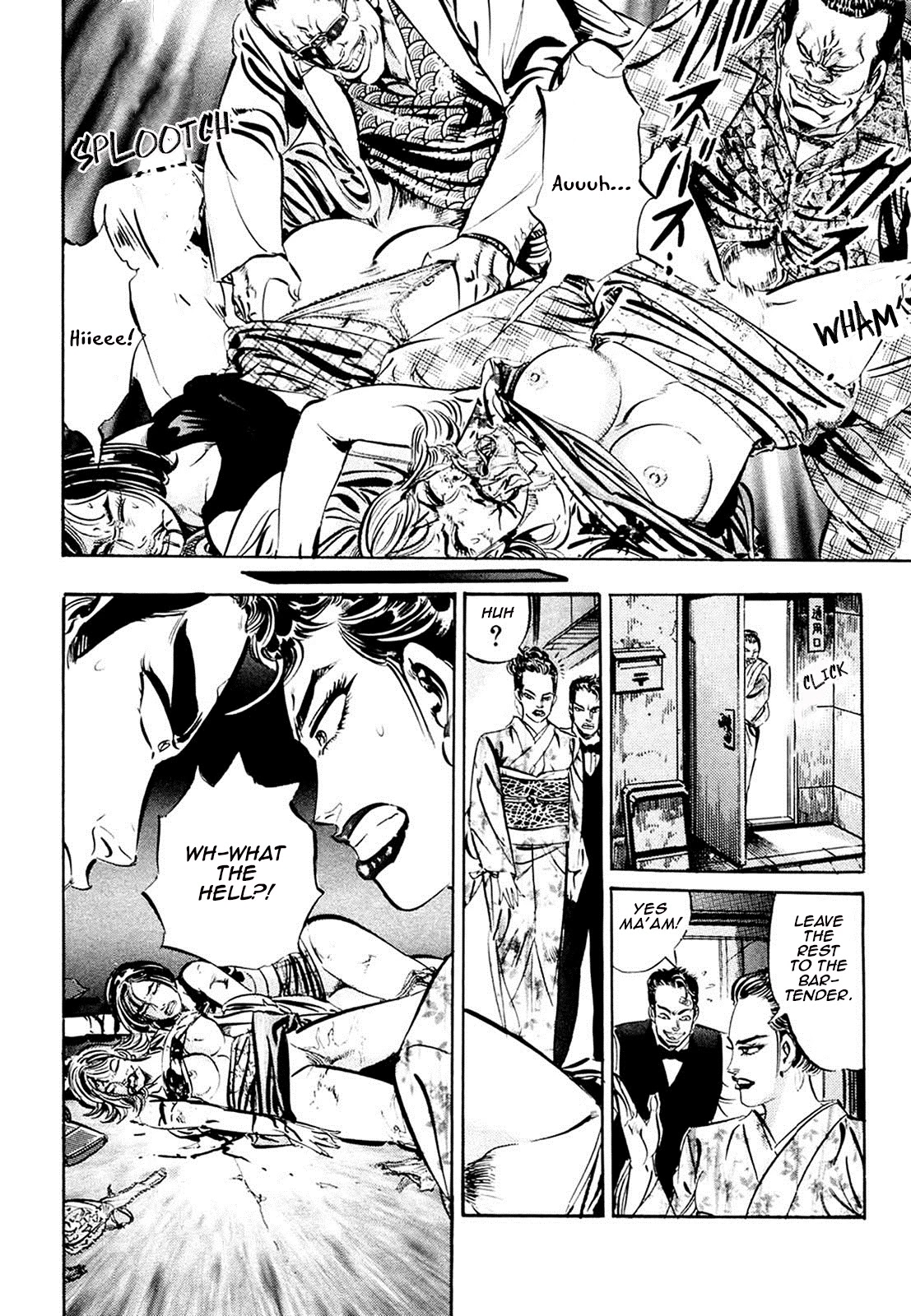 The Crest Chapter 3 page 14 - Chapter 3: Momoko, the Female Gang Boss