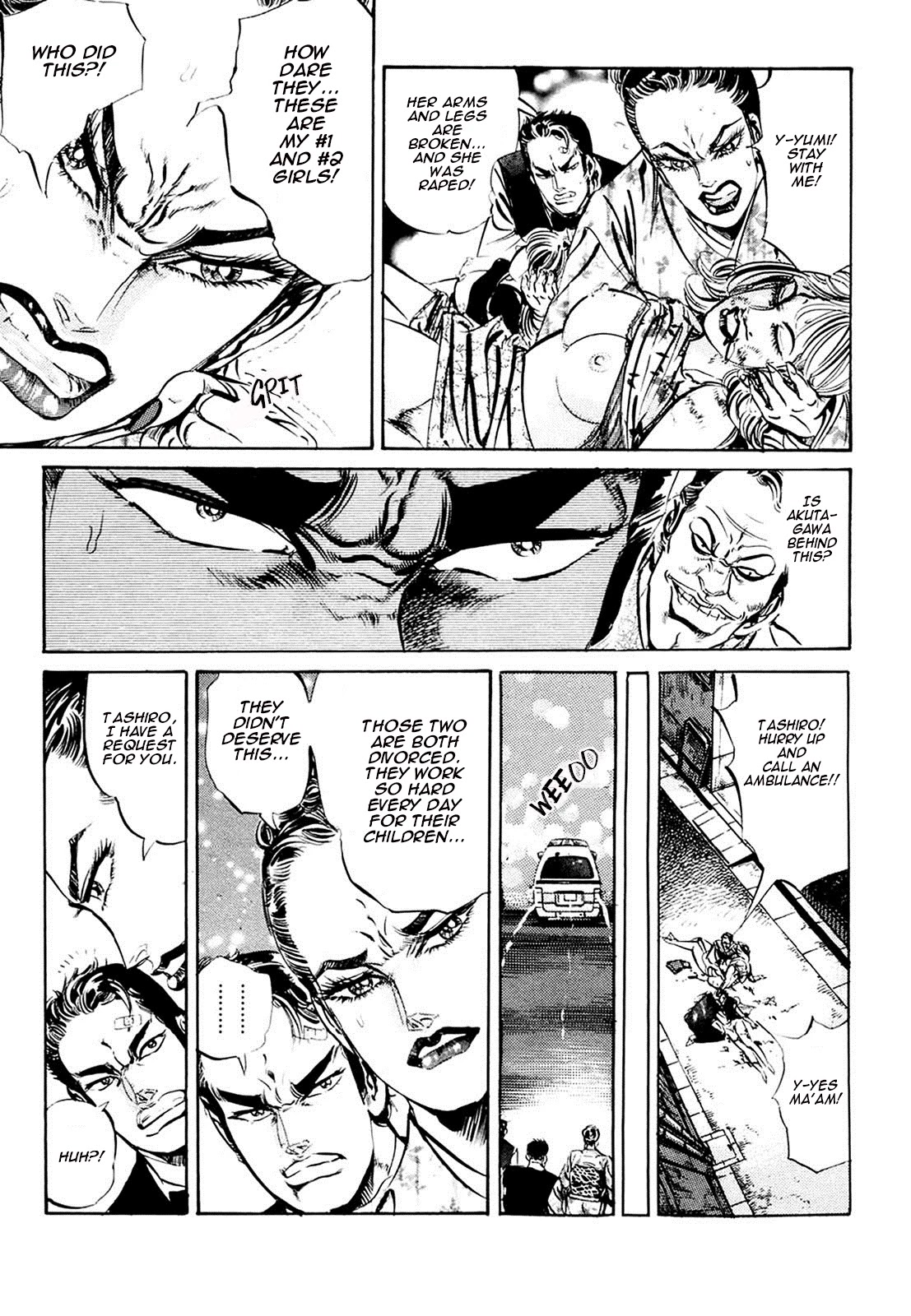 The Crest Chapter 3 page 15 - Chapter 3: Momoko, the Female Gang Boss