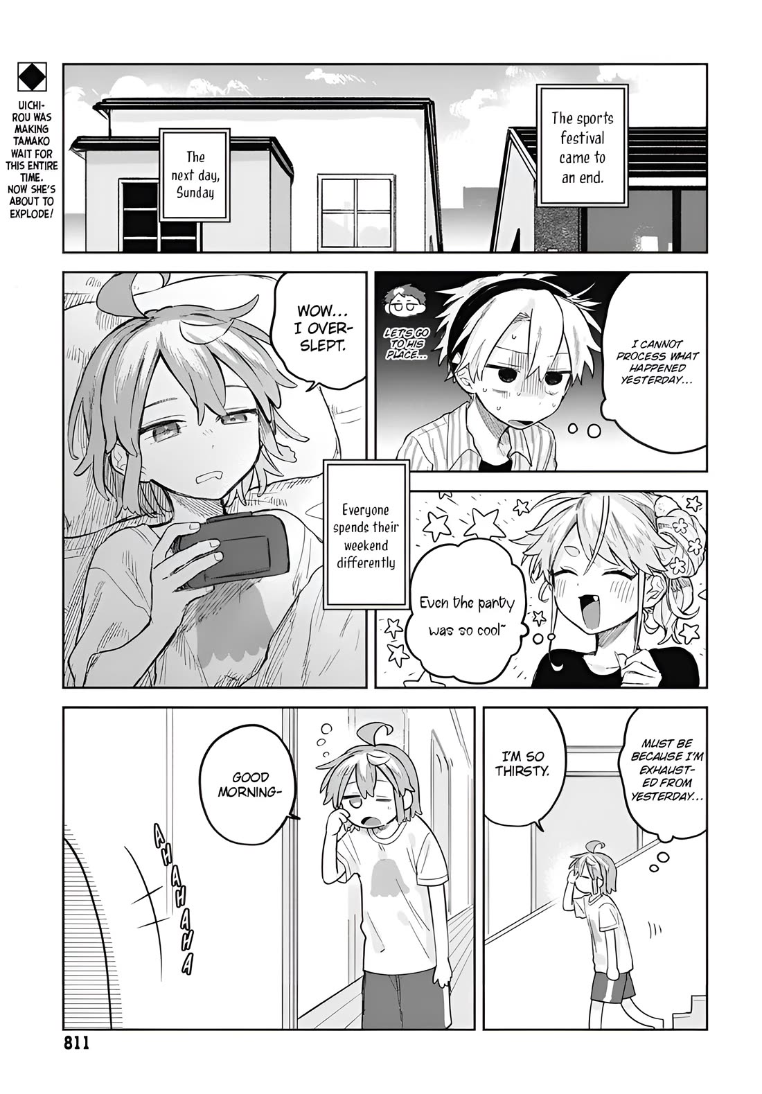 The Crossdressing Boy Wants to Take Off His Skirt Chapter 12 page 1 - Chapter 12: Spending The Night Together