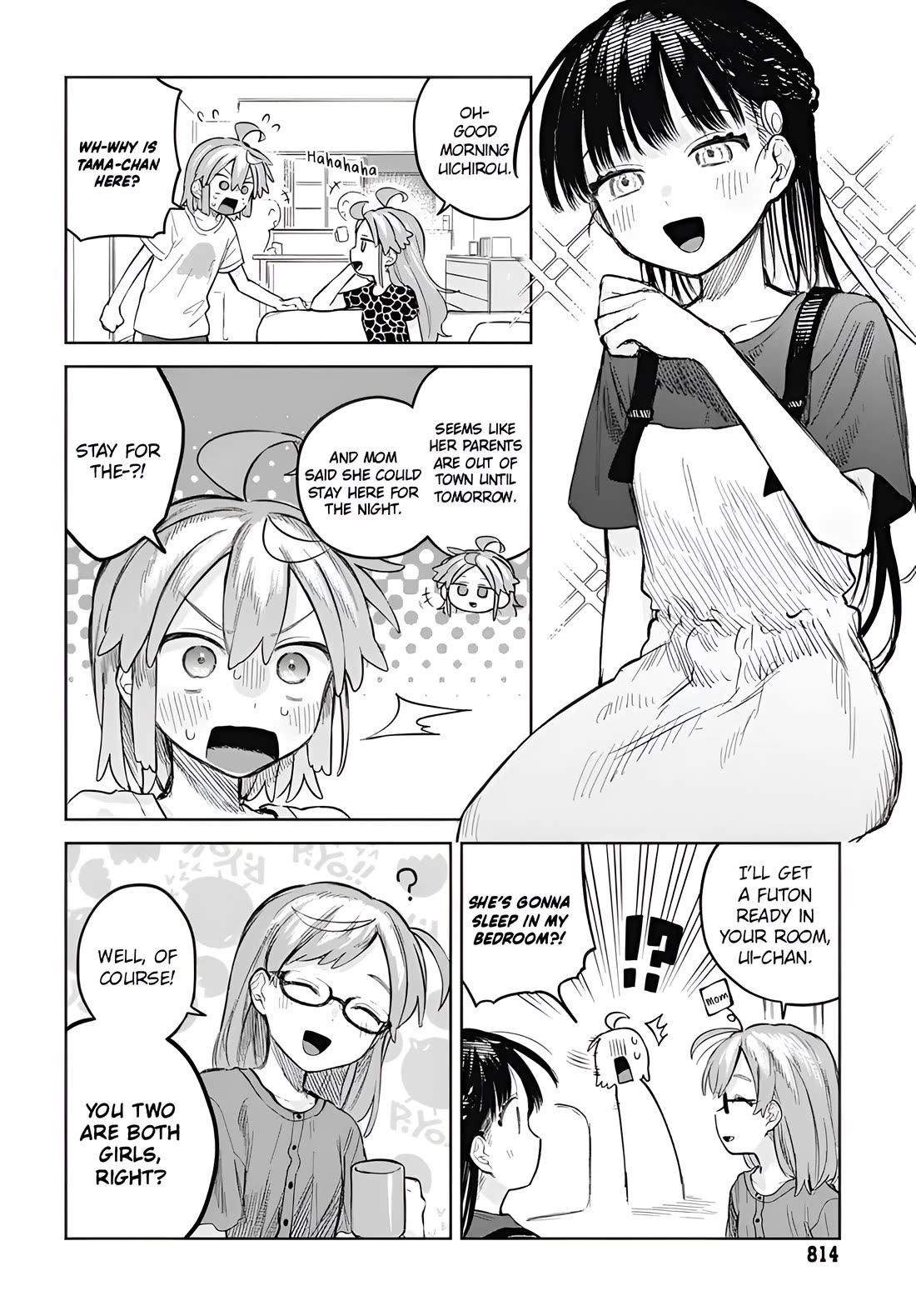 The Crossdressing Boy Wants to Take Off His Skirt Chapter 12 page 4 - Chapter 12: Spending The Night Together