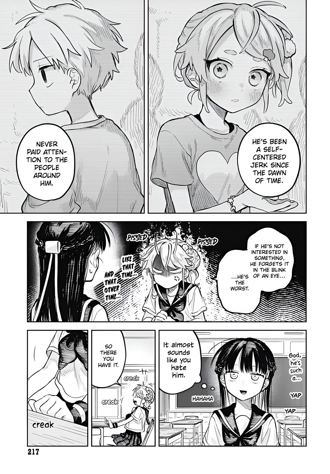 The Crossdressing Boy Wants to Take Off His Skirt Chapter 13 page 11 - Chapter 13: Me and The Girl Talk