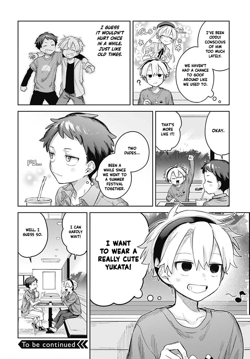 The Crossdressing Boy Wants to Take Off His Skirt Chapter 16 page 12 - Chapter 16: Me and Ryusuke