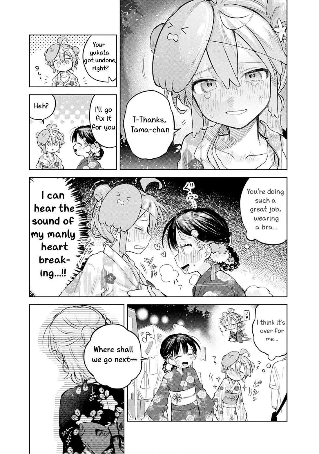 The Crossdressing Boy Wants to Take Off His Skirt Chapter 17 page 13 - Chapter 17: Me and the Festival