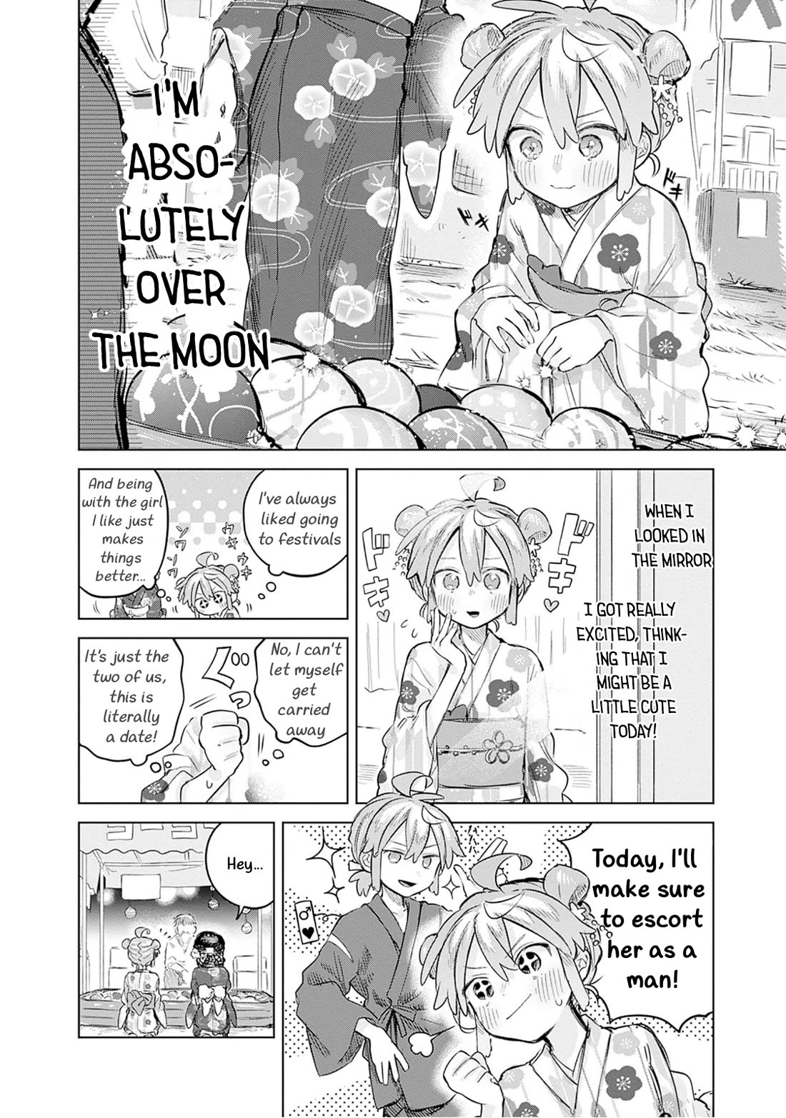 The Crossdressing Boy Wants to Take Off His Skirt Chapter 17 page 6 - Chapter 17: Me and the Festival