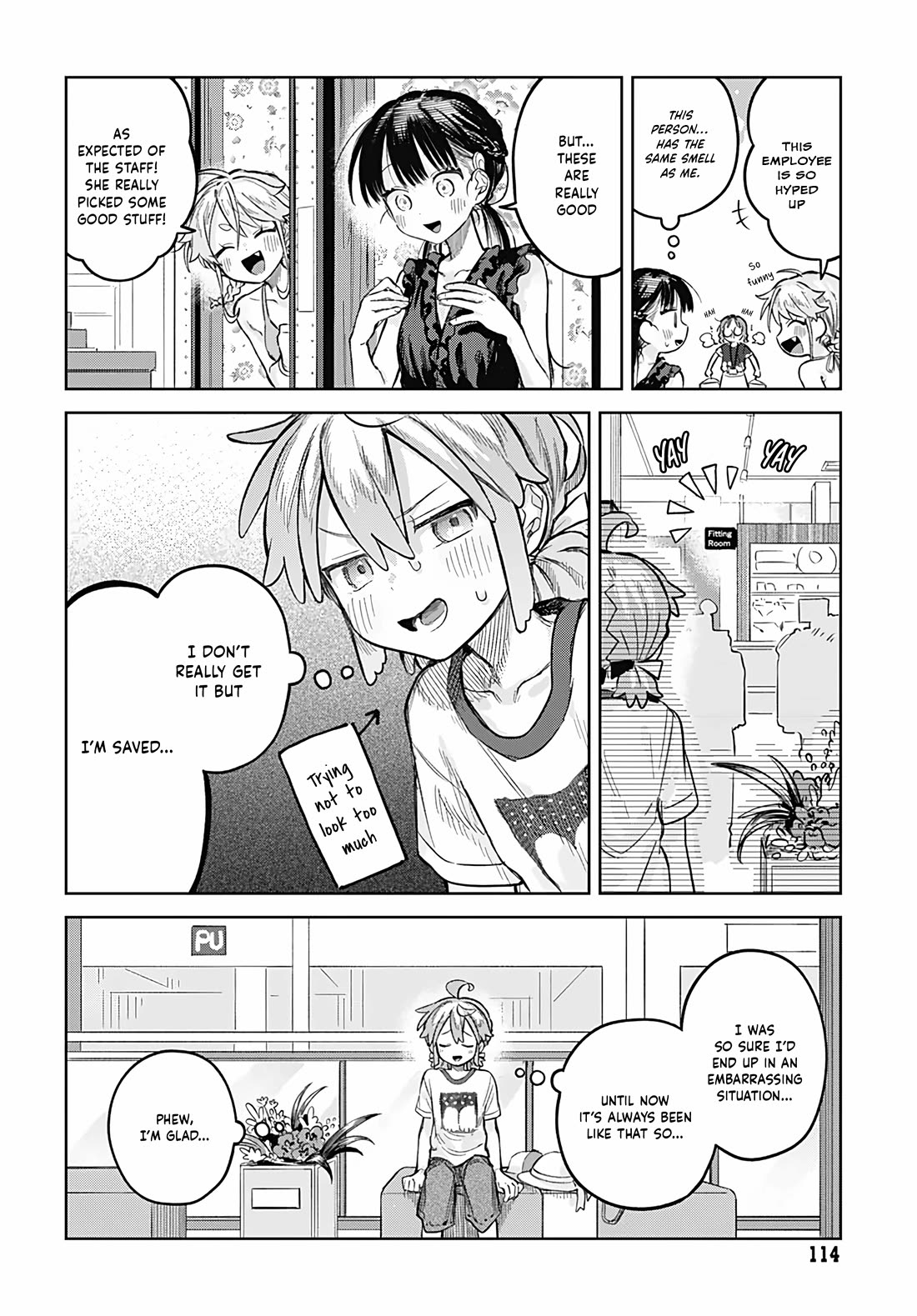 The Crossdressing Boy Wants to Take Off His Skirt Chapter 20 page 14 - Chapter 20: Me and The Swimsuits