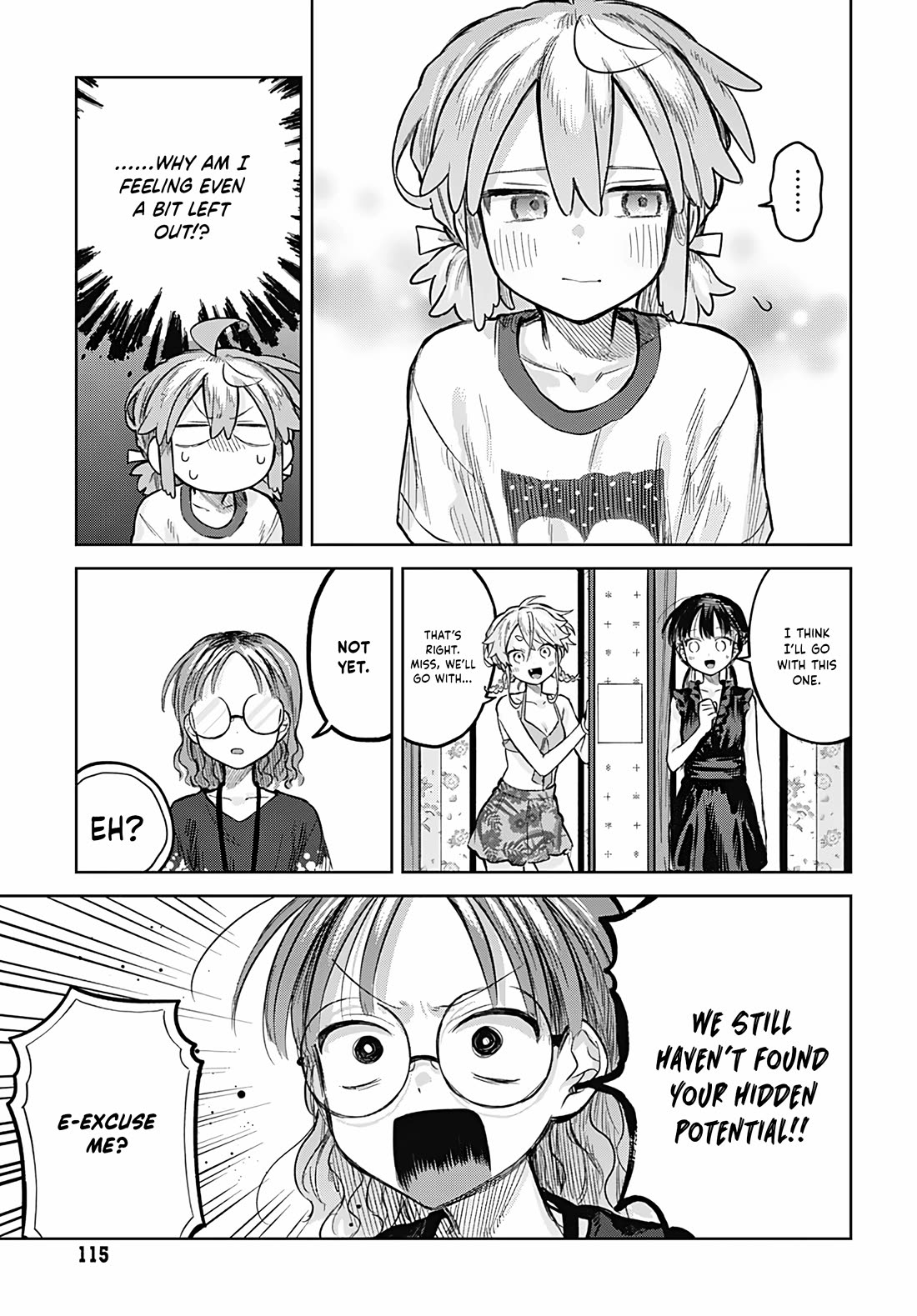 The Crossdressing Boy Wants to Take Off His Skirt Chapter 20 page 15 - Chapter 20: Me and The Swimsuits