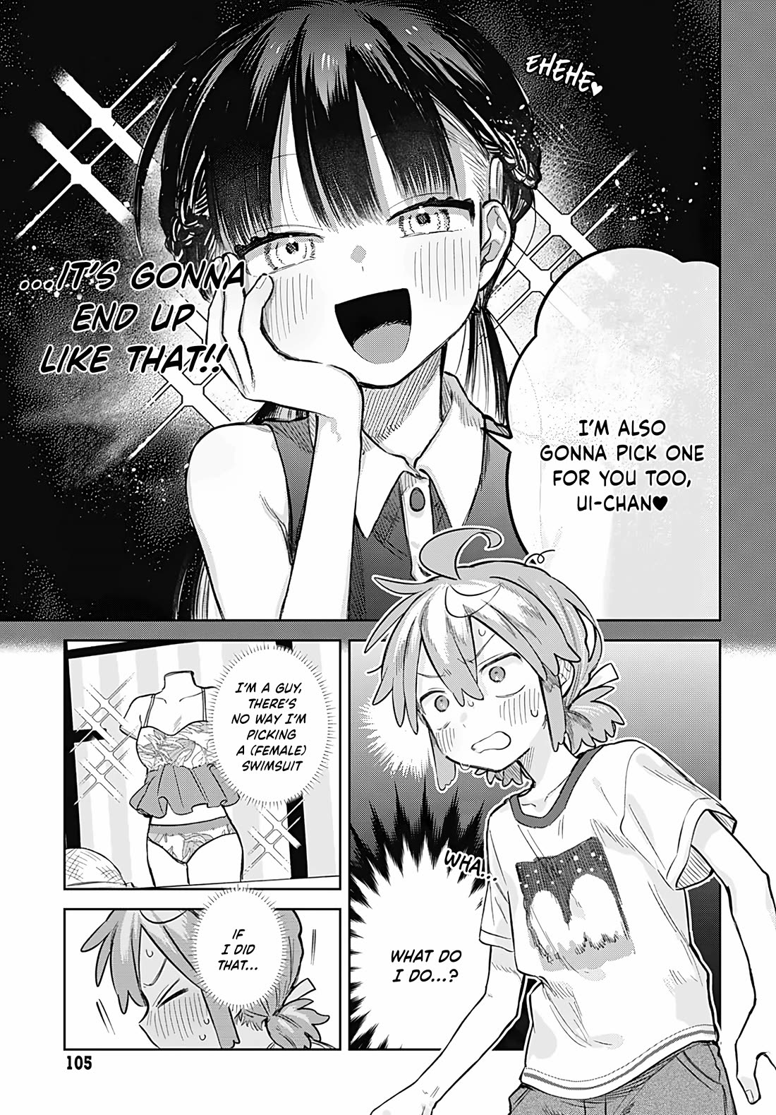 The Crossdressing Boy Wants to Take Off His Skirt Chapter 20 page 5 - Chapter 20: Me and The Swimsuits