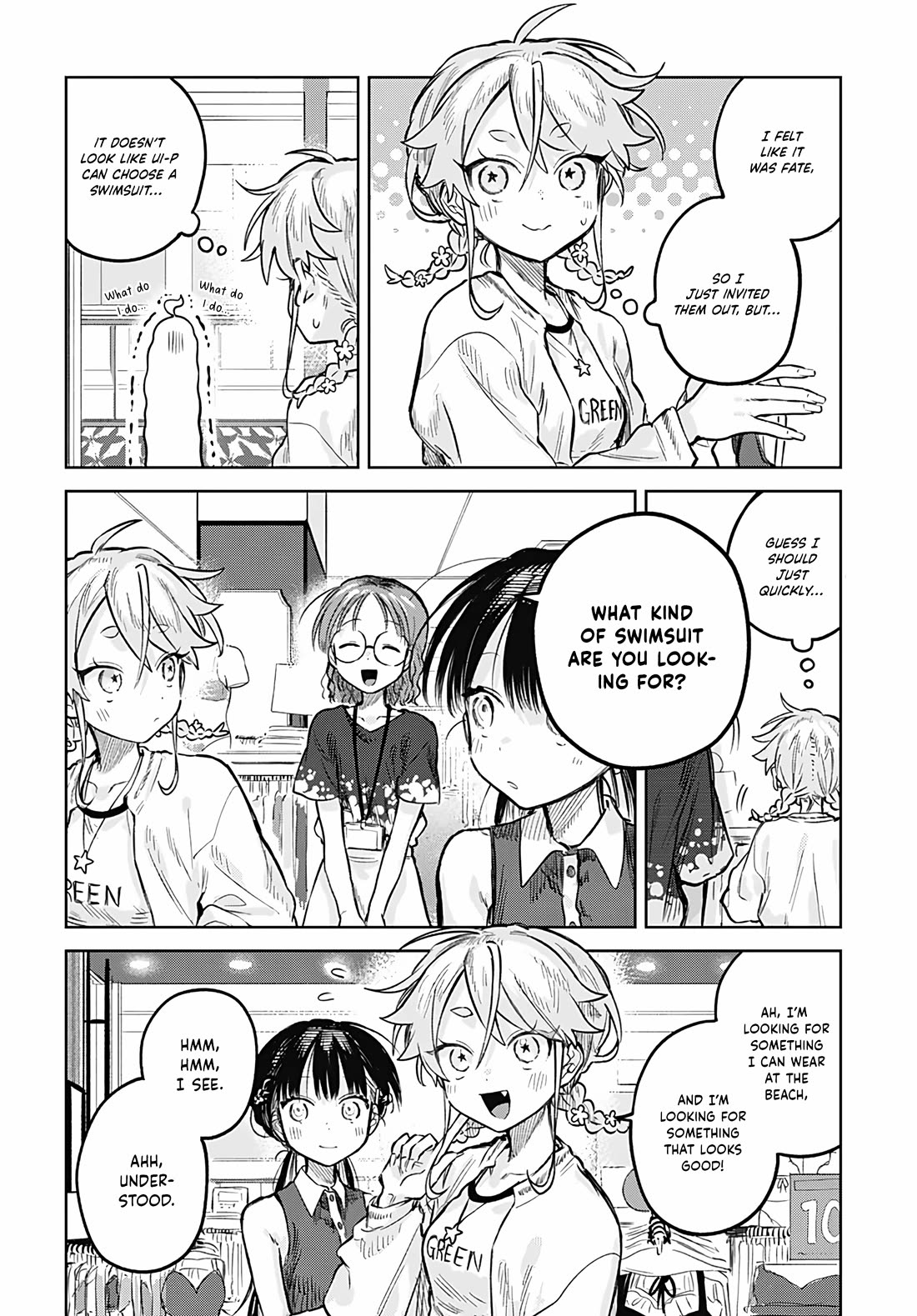The Crossdressing Boy Wants to Take Off His Skirt Chapter 20 page 8 - Chapter 20: Me and The Swimsuits