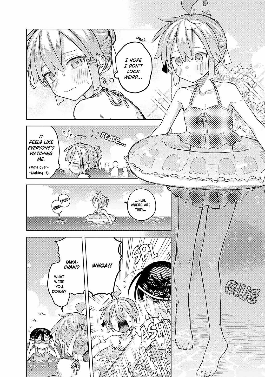 The Crossdressing Boy Wants to Take Off His Skirt Chapter 21 page 12 - Chapter 21: Me and The Sea