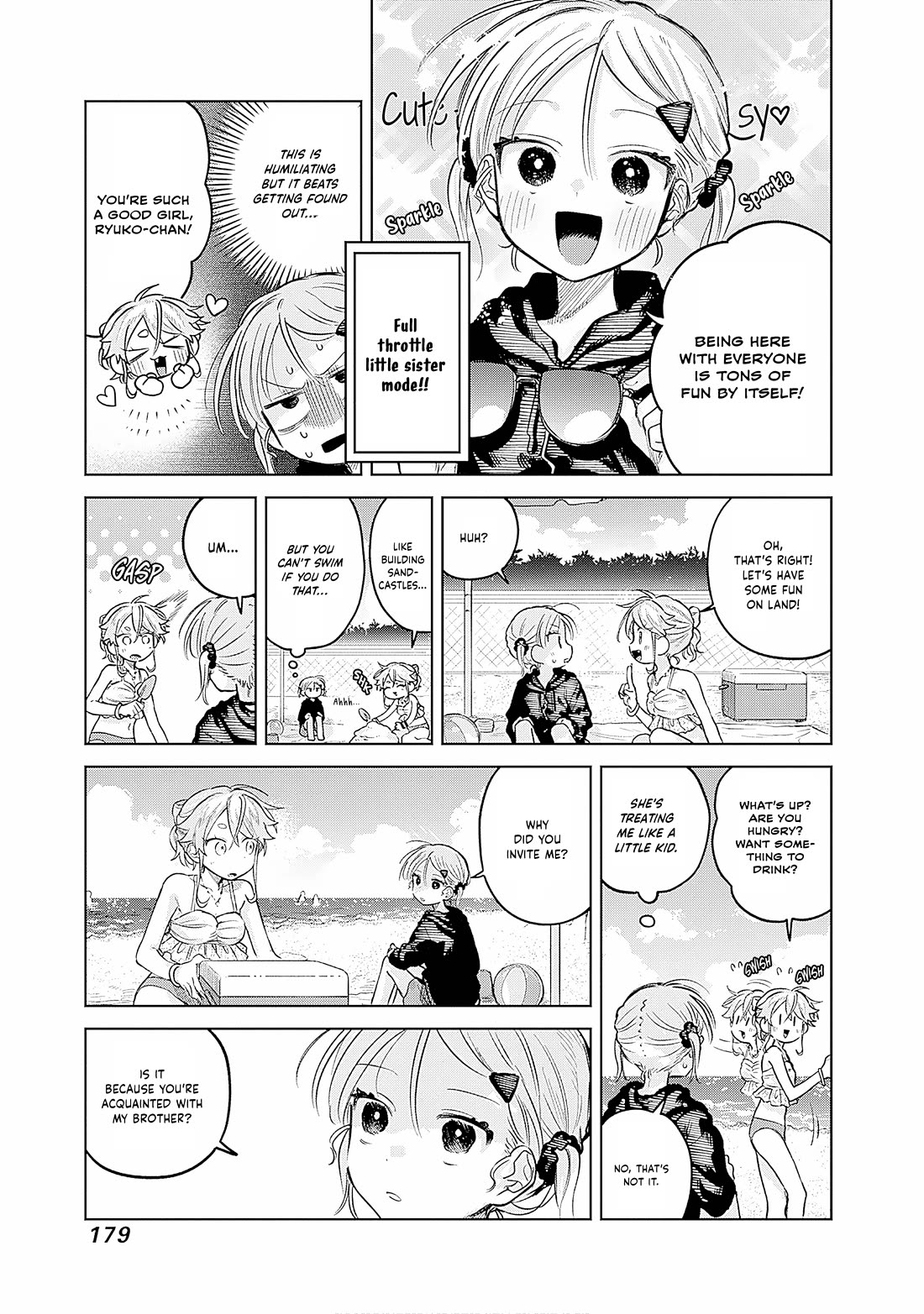 The Crossdressing Boy Wants to Take Off His Skirt Chapter 21 page 17 - Chapter 21: Me and The Sea