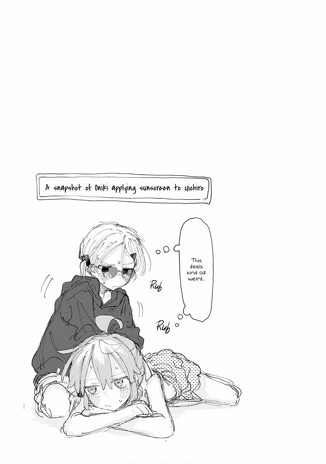The Crossdressing Boy Wants to Take Off His Skirt Chapter 21 page 35 - Chapter 21: Me and The Sea