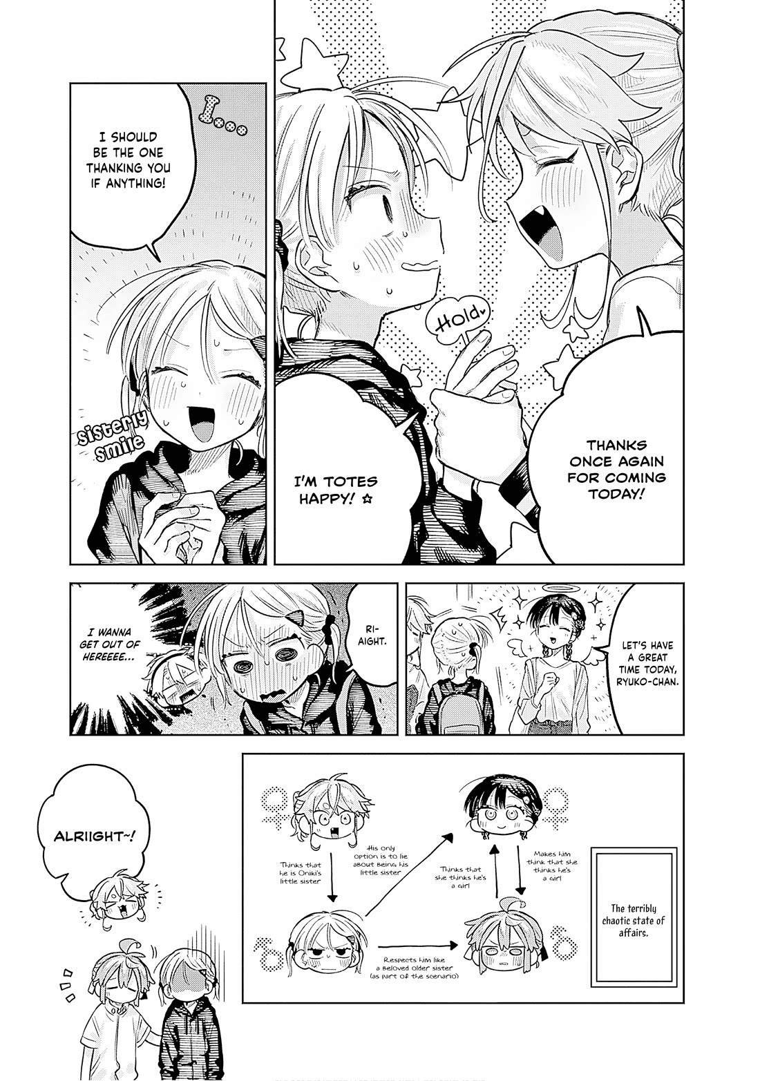 The Crossdressing Boy Wants to Take Off His Skirt Chapter 21 page 5 - Chapter 21: Me and The Sea