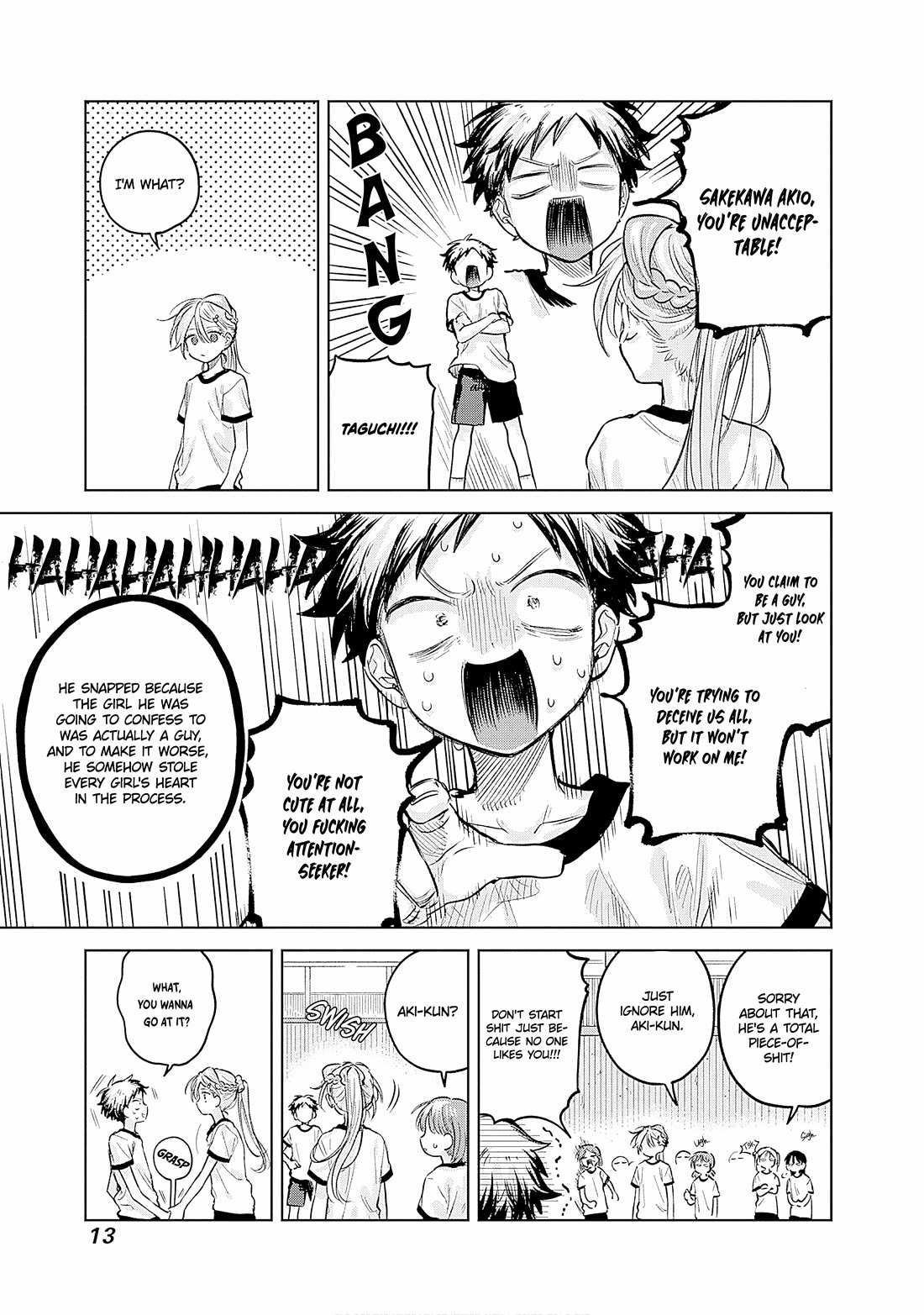 The Crossdressing Boy Wants to Take Off His Skirt Chapter 22 page 11 - Chapter 22: Me and The Transfer Student