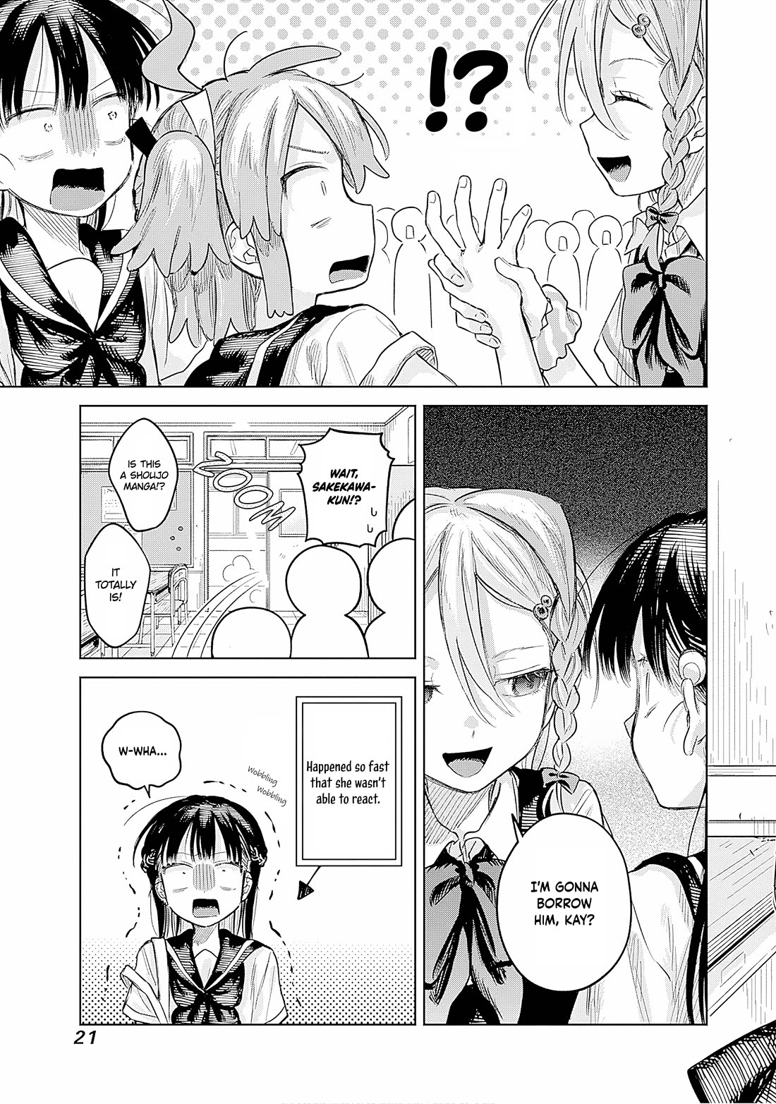 The Crossdressing Boy Wants to Take Off His Skirt Chapter 22 page 19 - Chapter 22: Me and The Transfer Student