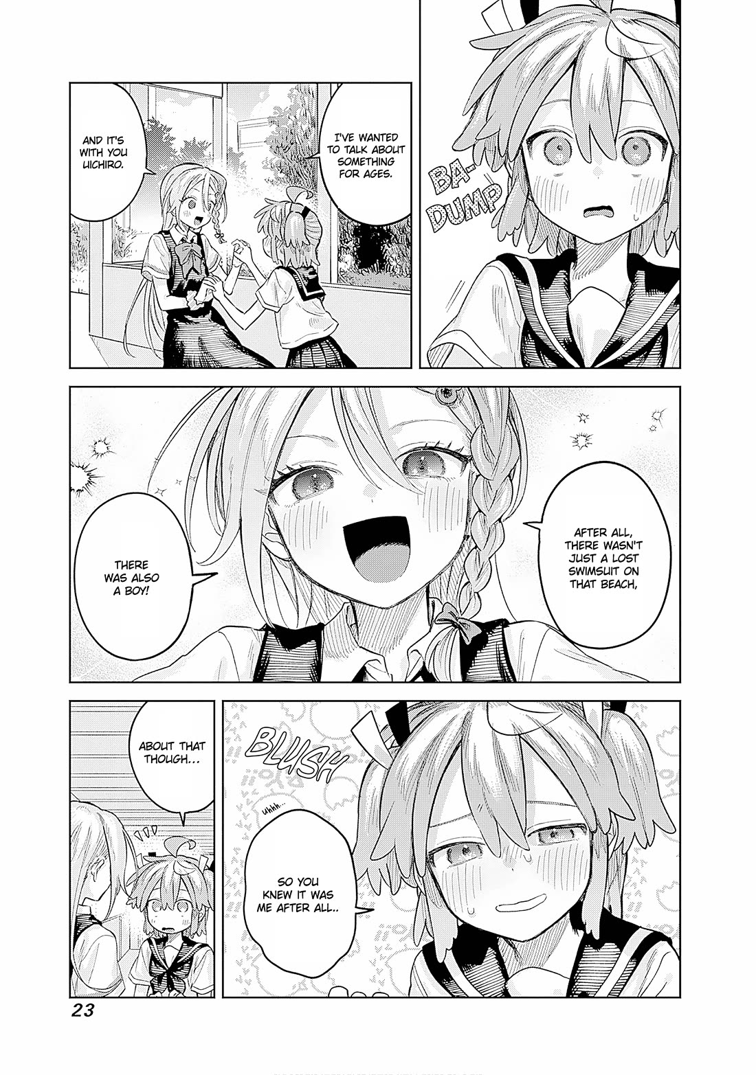 The Crossdressing Boy Wants to Take Off His Skirt Chapter 22 page 21 - Chapter 22: Me and The Transfer Student