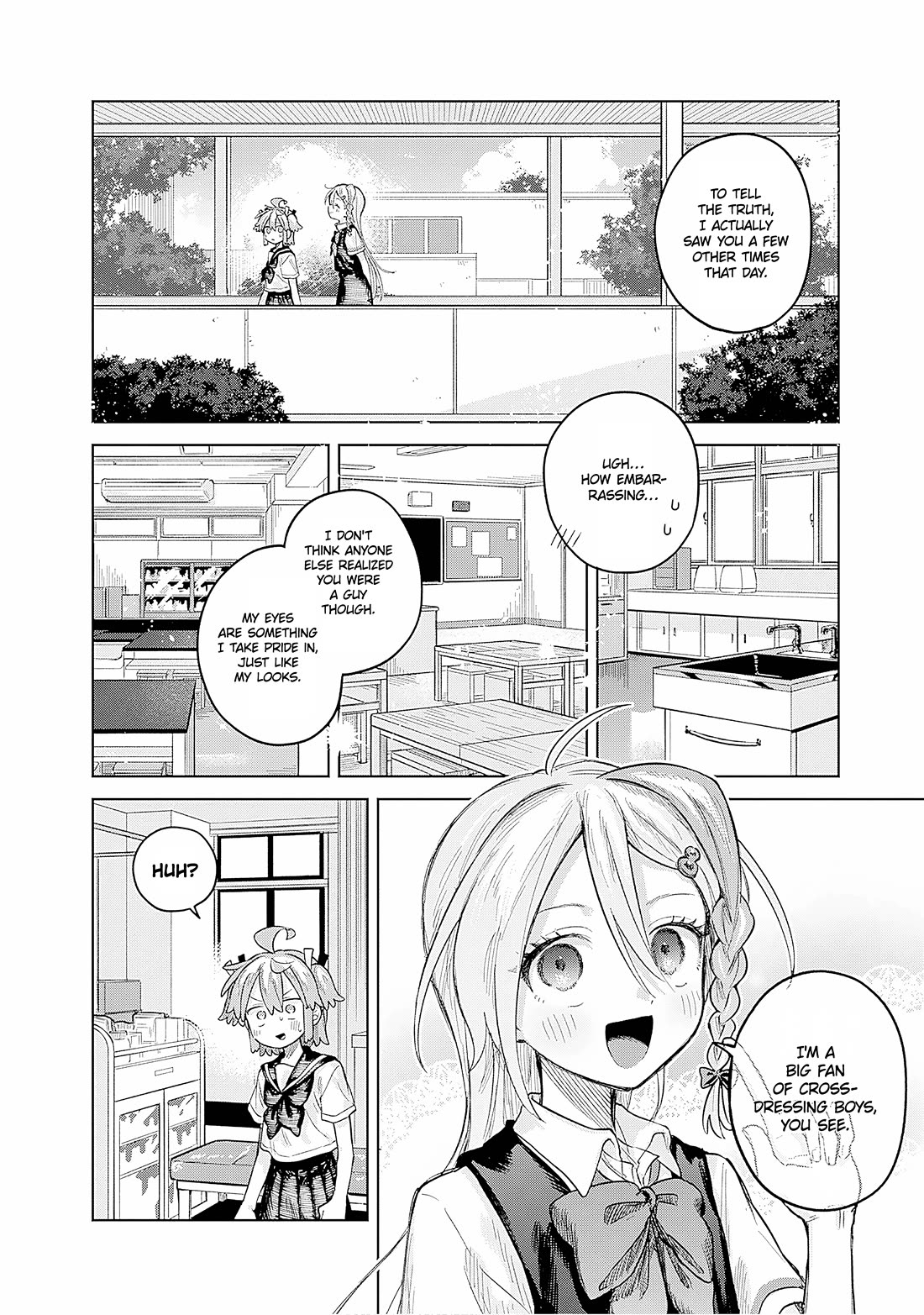 The Crossdressing Boy Wants to Take Off His Skirt Chapter 22 page 24 - Chapter 22: Me and The Transfer Student