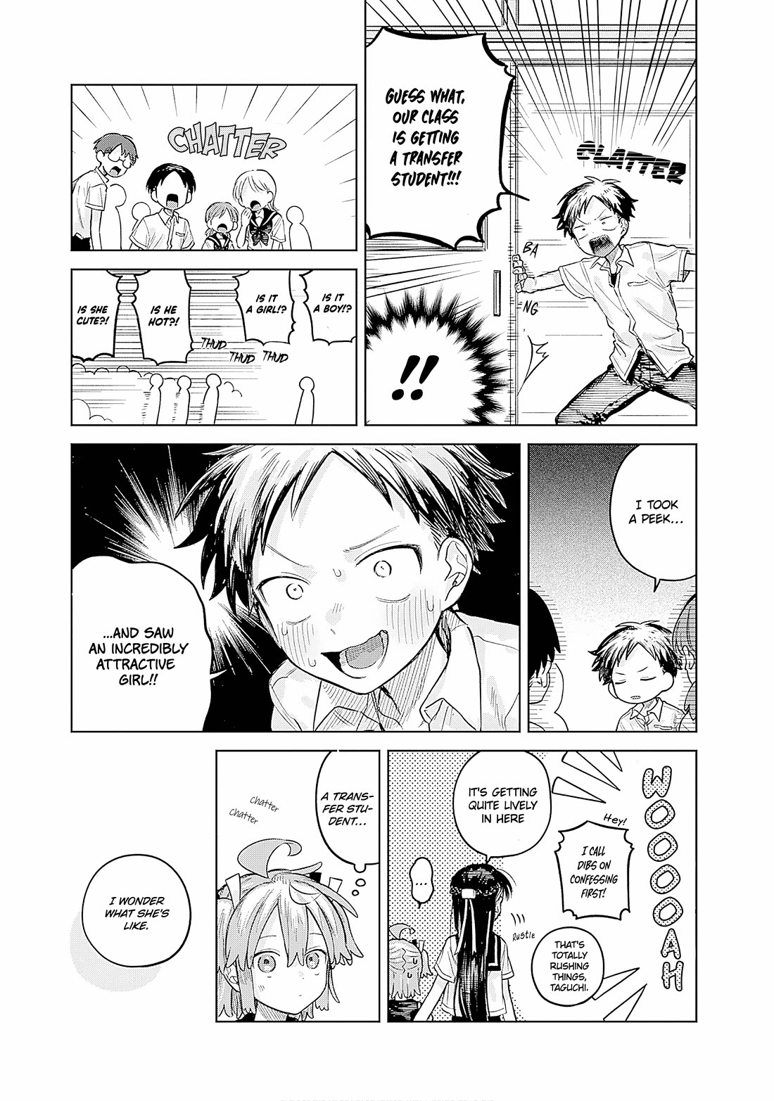 The Crossdressing Boy Wants to Take Off His Skirt Chapter 22 page 3 - Chapter 22: Me and The Transfer Student