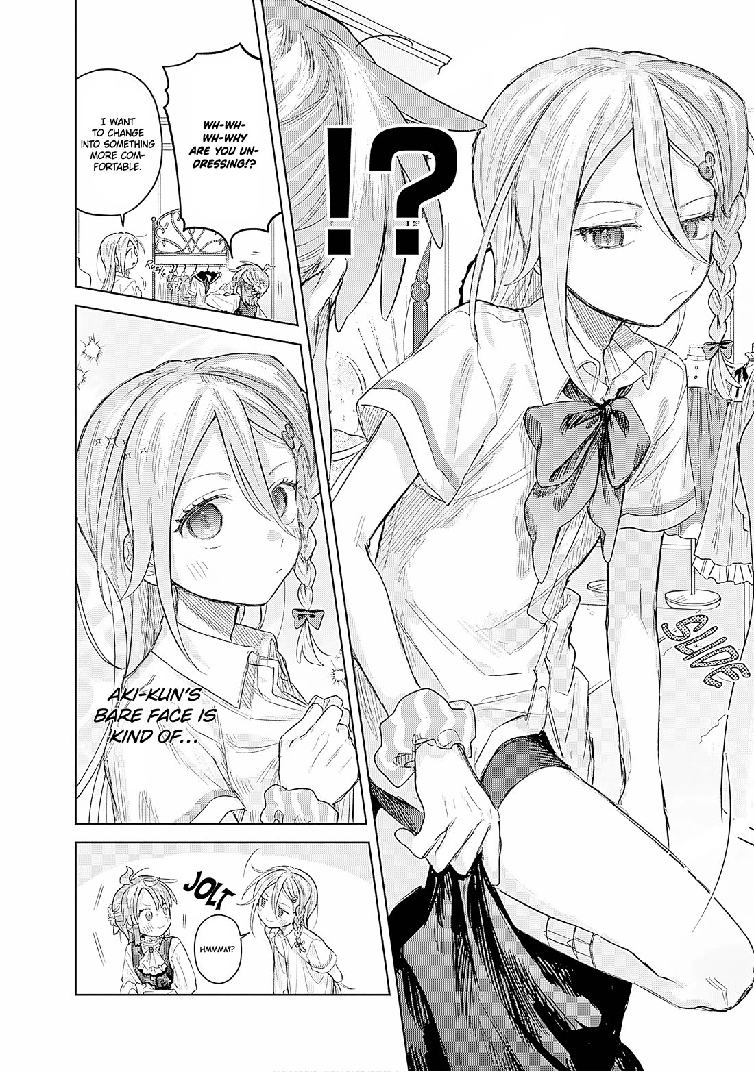 The Crossdressing Boy Wants to Take Off His Skirt Chapter 23 page 10 - Chapter 23: Me and The Young Master