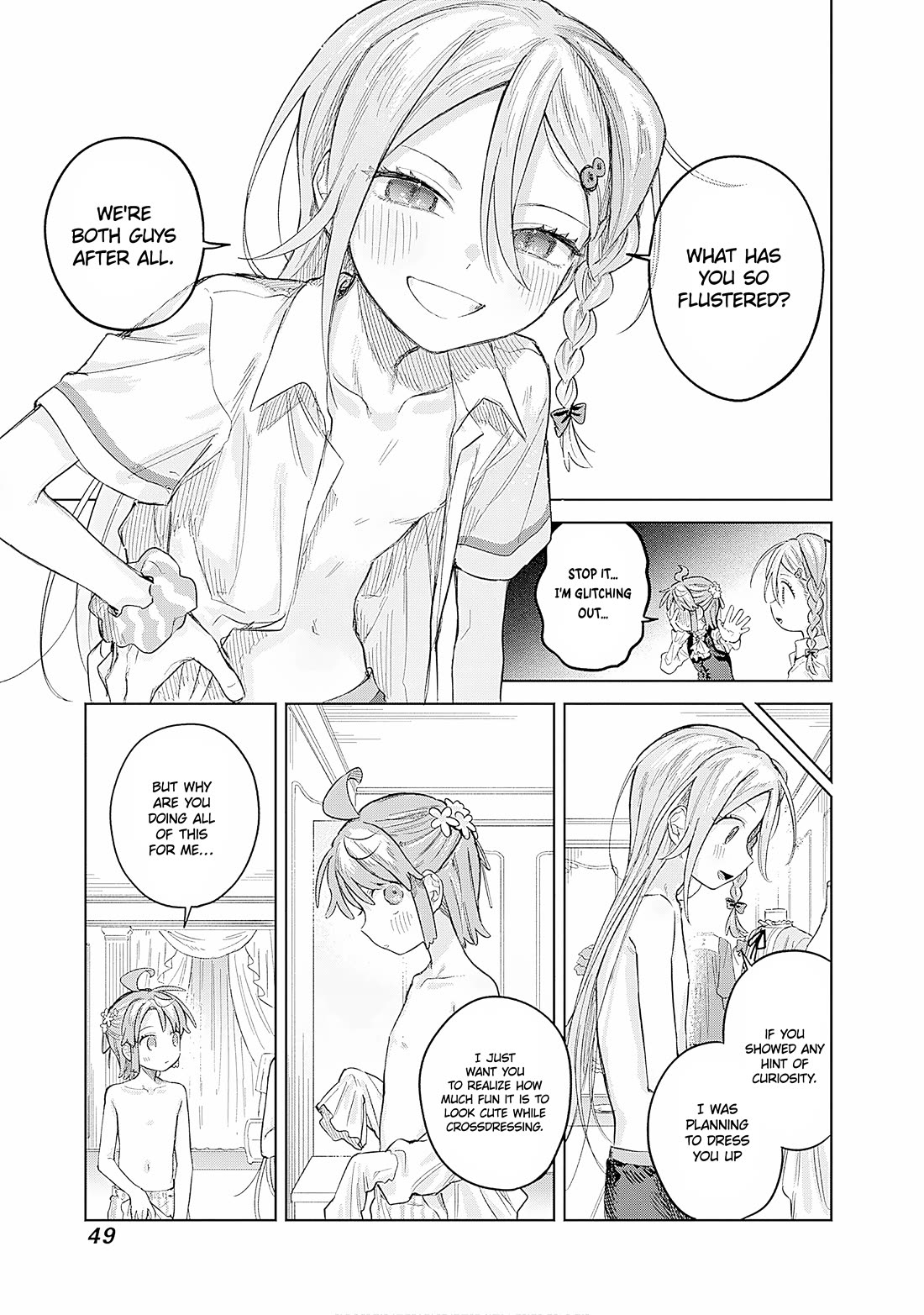 The Crossdressing Boy Wants to Take Off His Skirt Chapter 23 page 11 - Chapter 23: Me and The Young Master