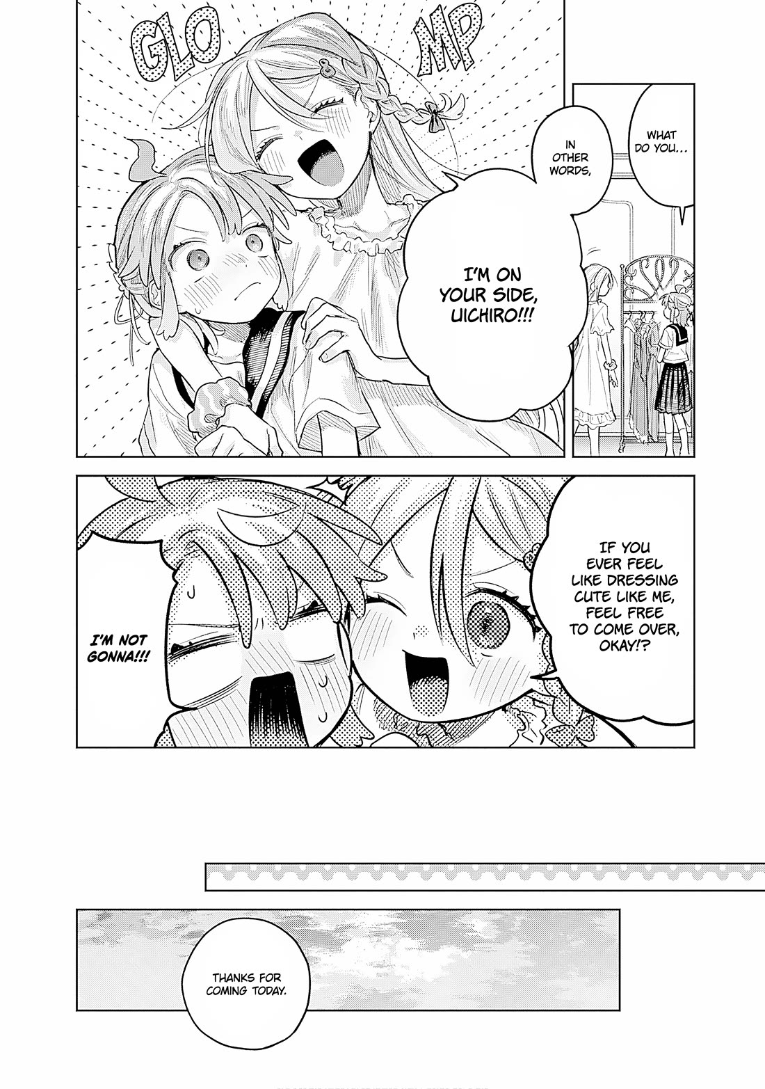 The Crossdressing Boy Wants to Take Off His Skirt Chapter 23 page 16 - Chapter 23: Me and The Young Master