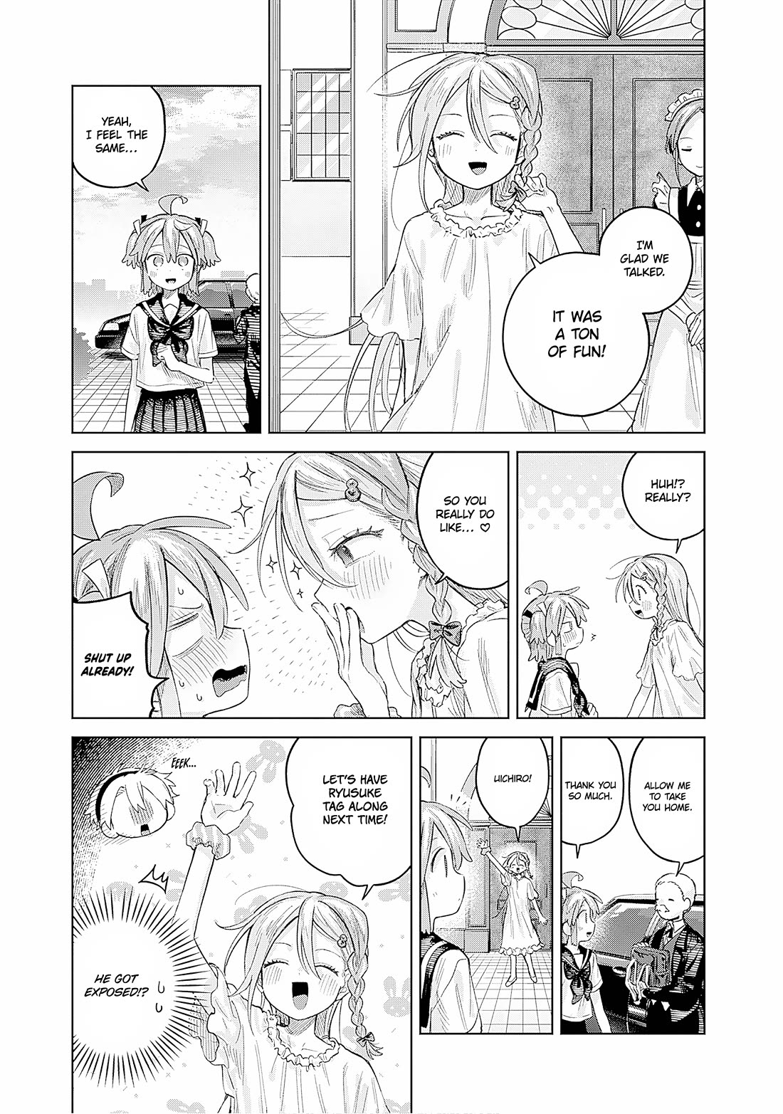 The Crossdressing Boy Wants to Take Off His Skirt Chapter 23 page 17 - Chapter 23: Me and The Young Master