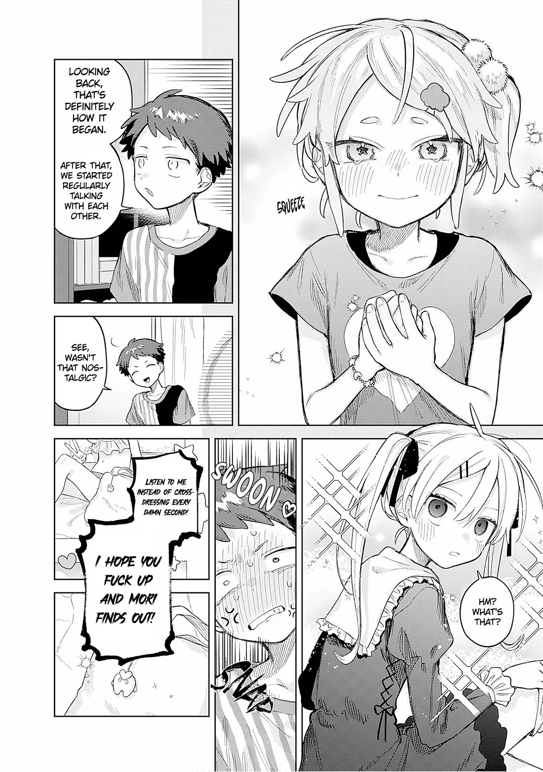 The Crossdressing Boy Wants to Take Off His Skirt Chapter 24 page 10 - Chapter 24: Me and Childhood Friends