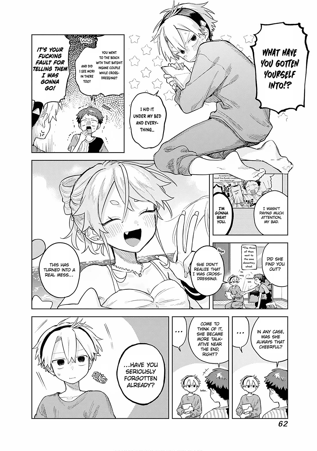 The Crossdressing Boy Wants to Take Off His Skirt Chapter 24 page 2 - Chapter 24: Me and Childhood Friends