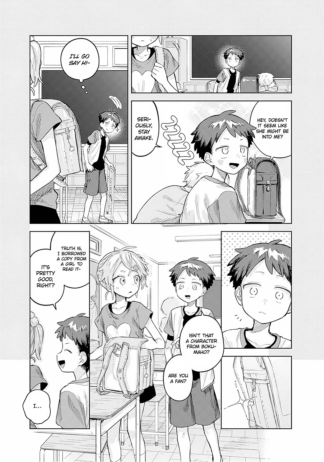 The Crossdressing Boy Wants to Take Off His Skirt Chapter 24 page 7 - Chapter 24: Me and Childhood Friends