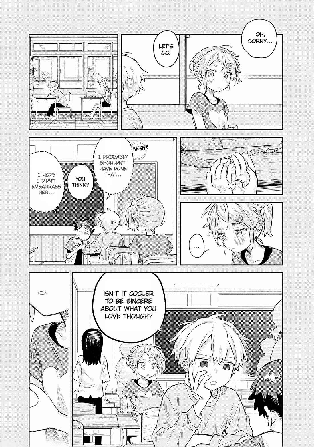The Crossdressing Boy Wants to Take Off His Skirt Chapter 24 page 9 - Chapter 24: Me and Childhood Friends