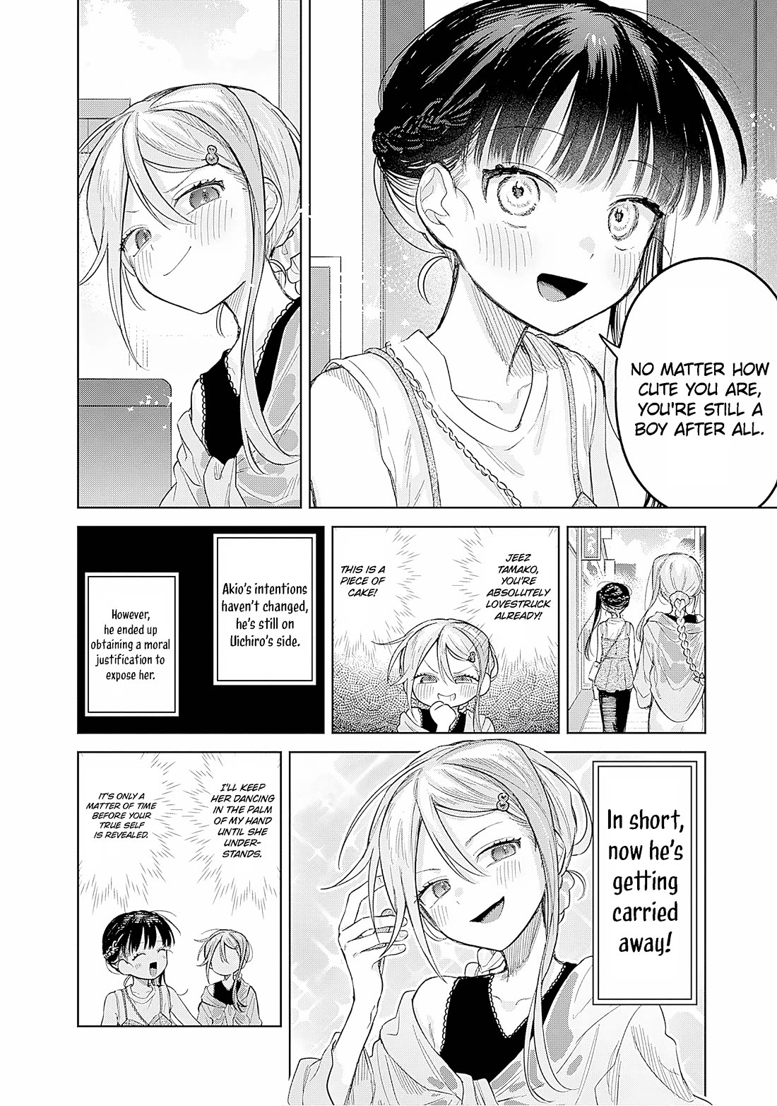 The Crossdressing Boy Wants to Take Off His Skirt Chapter 25 page 12 - Chapter 25: Me and Seduction