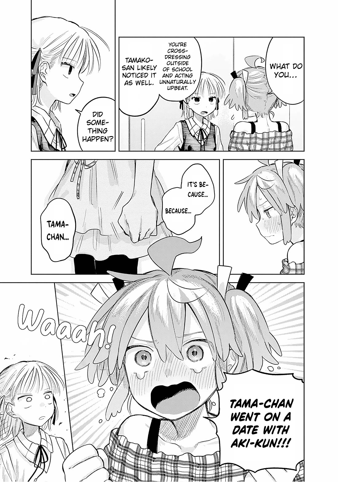 The Crossdressing Boy Wants to Take Off His Skirt Chapter 26 page 10 - Chapter 26: Me and The Aquarium