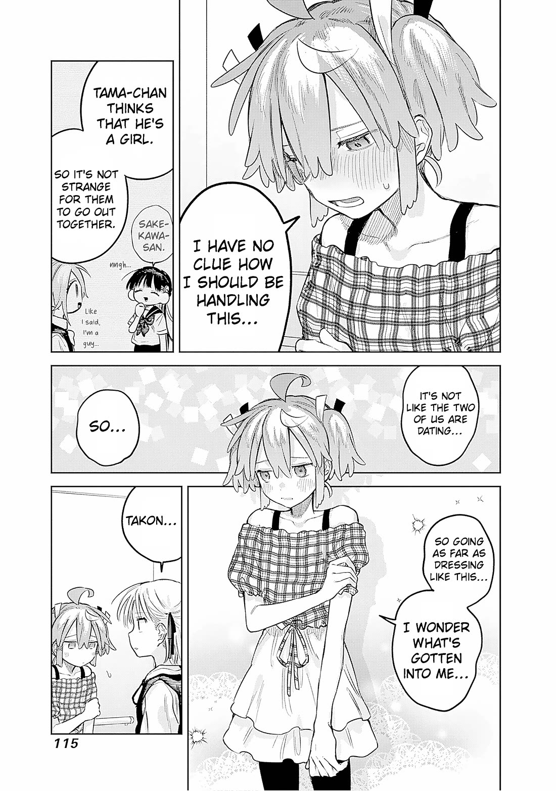 The Crossdressing Boy Wants to Take Off His Skirt Chapter 26 page 12 - Chapter 26: Me and The Aquarium
