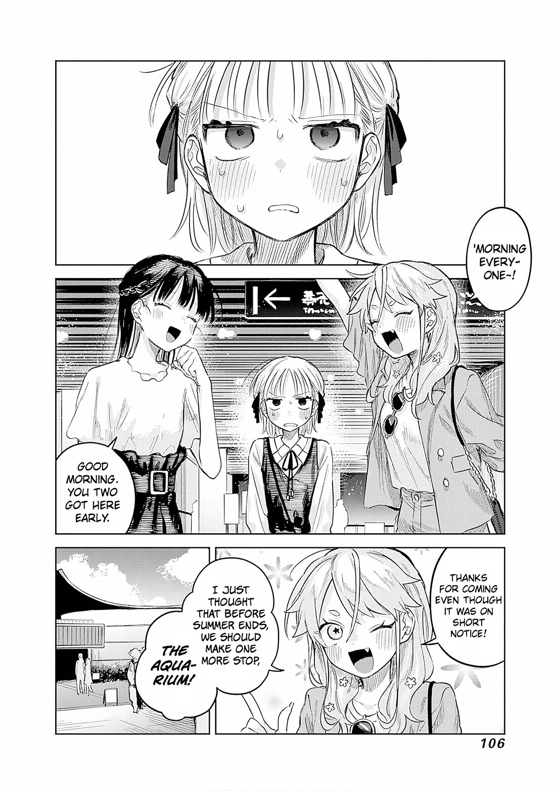 The Crossdressing Boy Wants to Take Off His Skirt Chapter 26 page 3 - Chapter 26: Me and The Aquarium