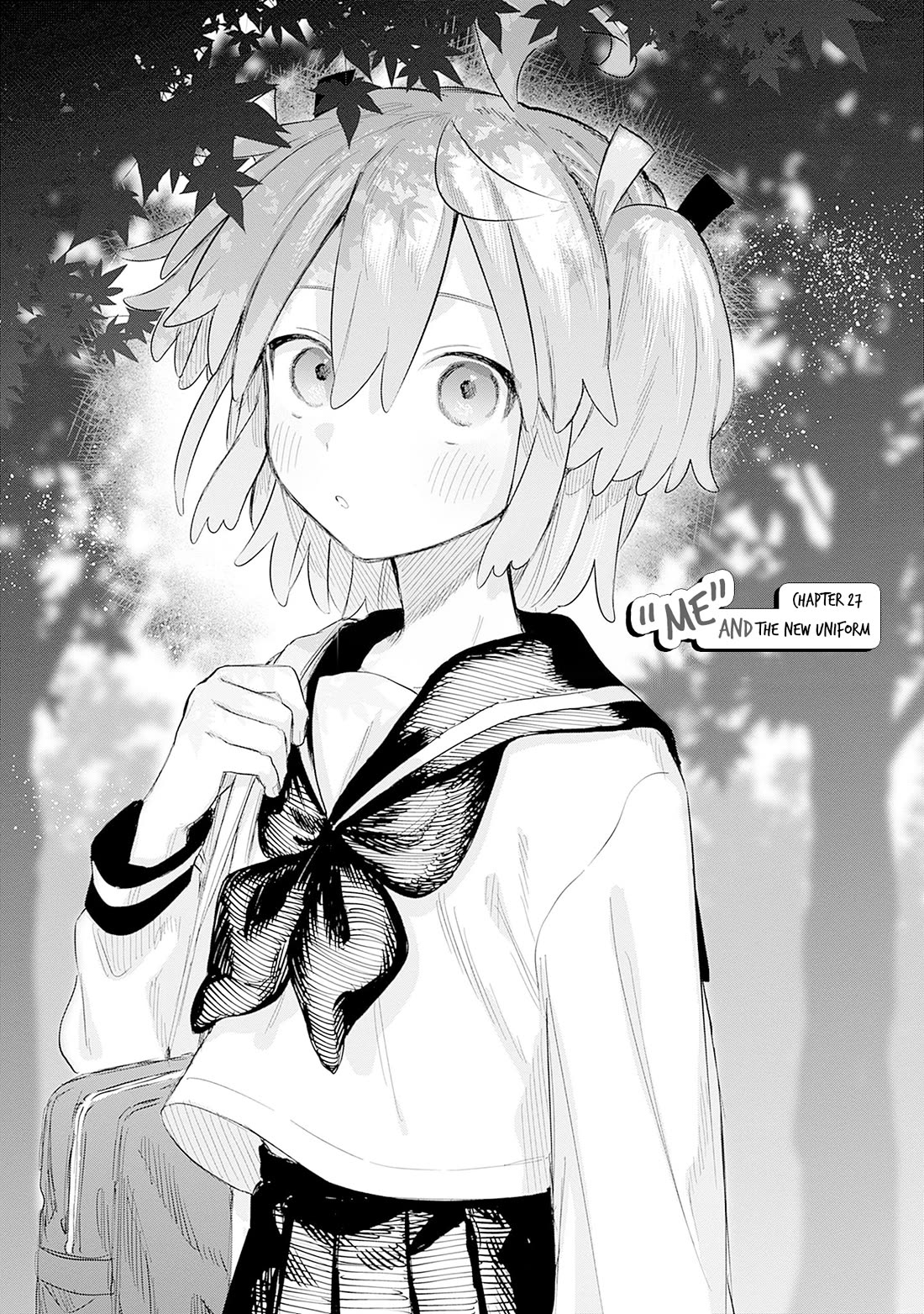 The Crossdressing Boy Wants to Take Off His Skirt Chapter 27 page 1 - Chapter 27: Me and The New Uniform