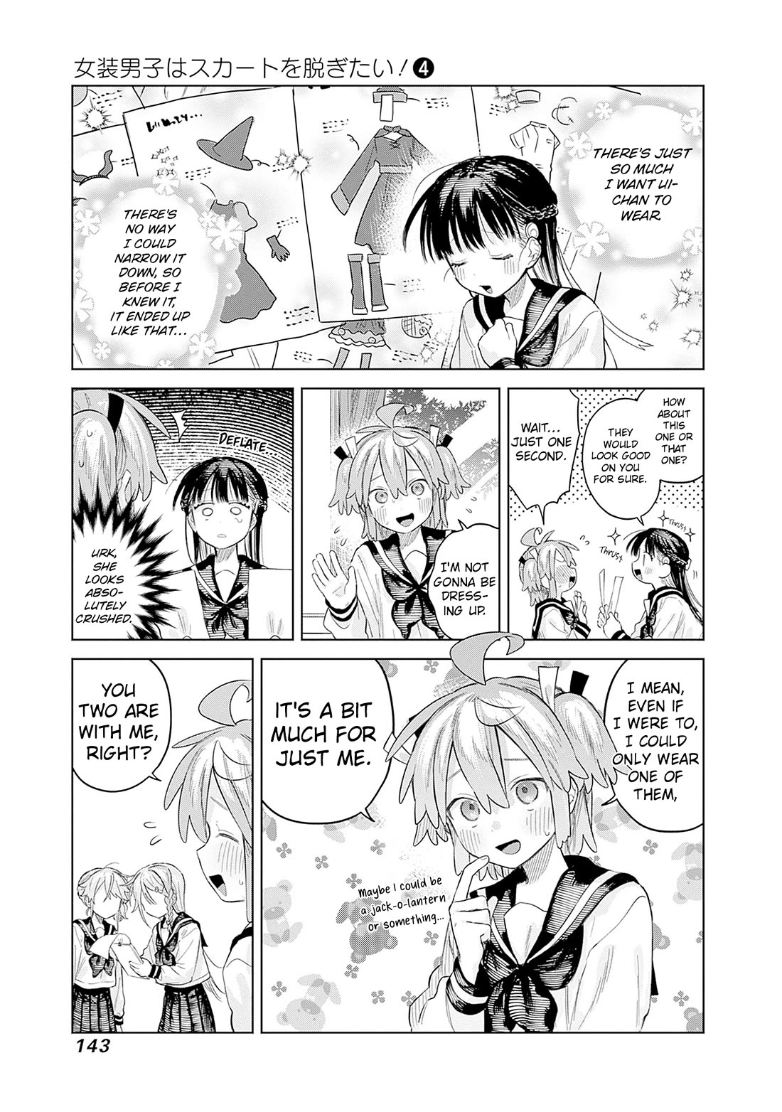 The Crossdressing Boy Wants to Take Off His Skirt Chapter 27 page 13 - Chapter 27: Me and The New Uniform
