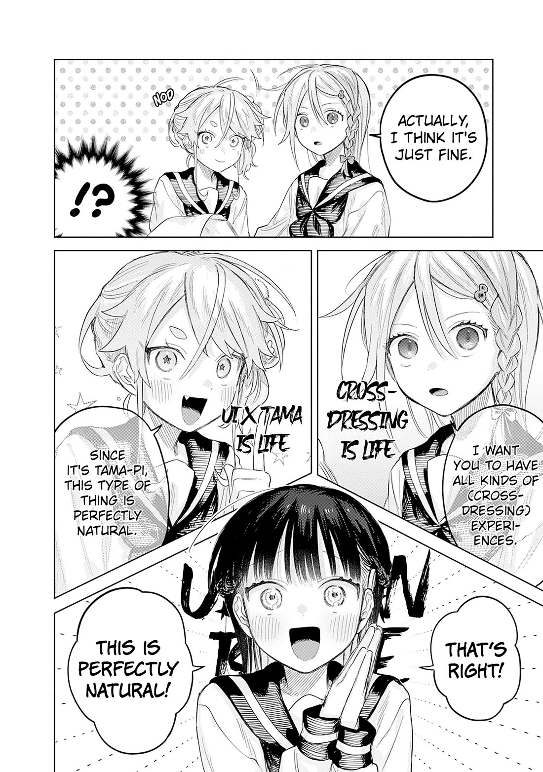 The Crossdressing Boy Wants to Take Off His Skirt Chapter 27 page 14 - Chapter 27: Me and The New Uniform
