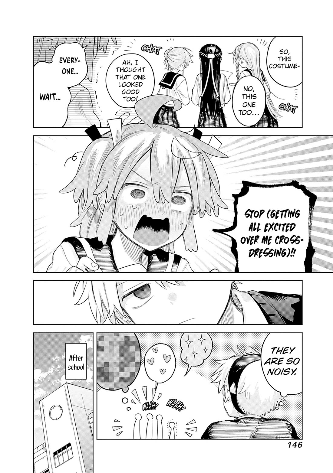 The Crossdressing Boy Wants to Take Off His Skirt Chapter 27 page 16 - Chapter 27: Me and The New Uniform