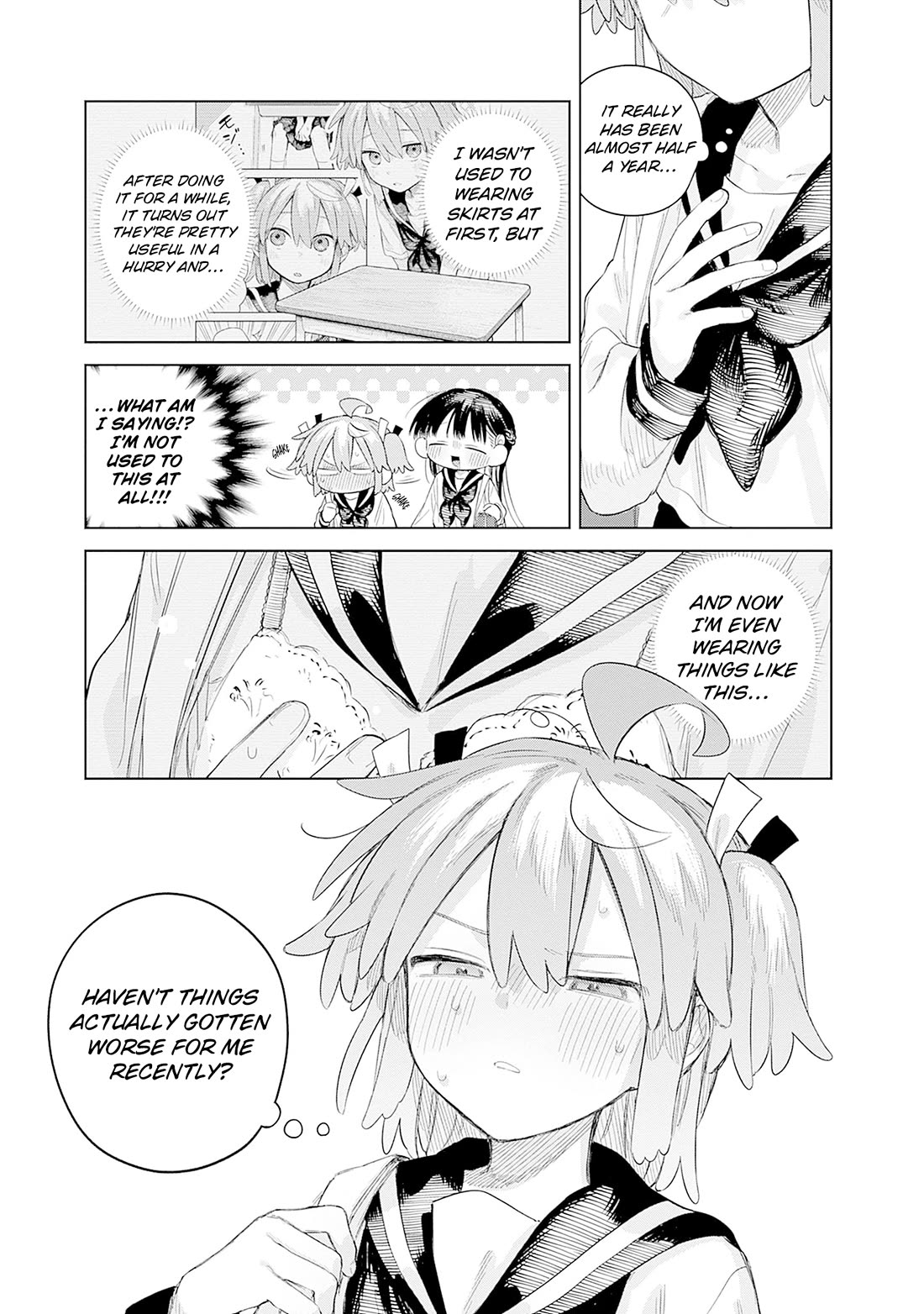 The Crossdressing Boy Wants to Take Off His Skirt Chapter 27 page 3 - Chapter 27: Me and The New Uniform