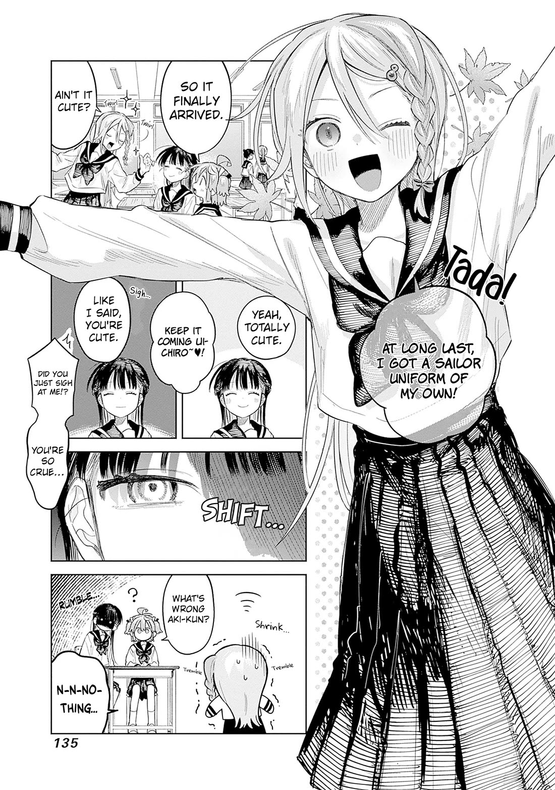 The Crossdressing Boy Wants to Take Off His Skirt Chapter 27 page 5 - Chapter 27: Me and The New Uniform