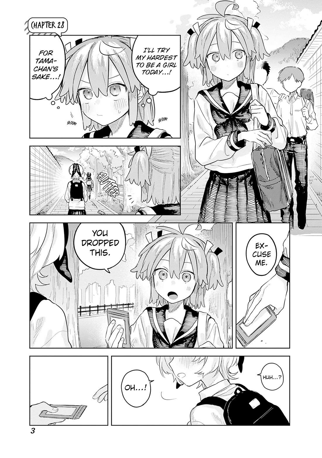 The Crossdressing Boy Wants to Take Off His Skirt Chapter 28 page 1 - Chapter 28: Me and My Ex