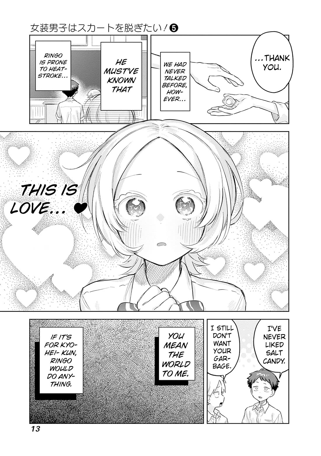 The Crossdressing Boy Wants to Take Off His Skirt Chapter 28 page 11 - Chapter 28: Me and My Ex