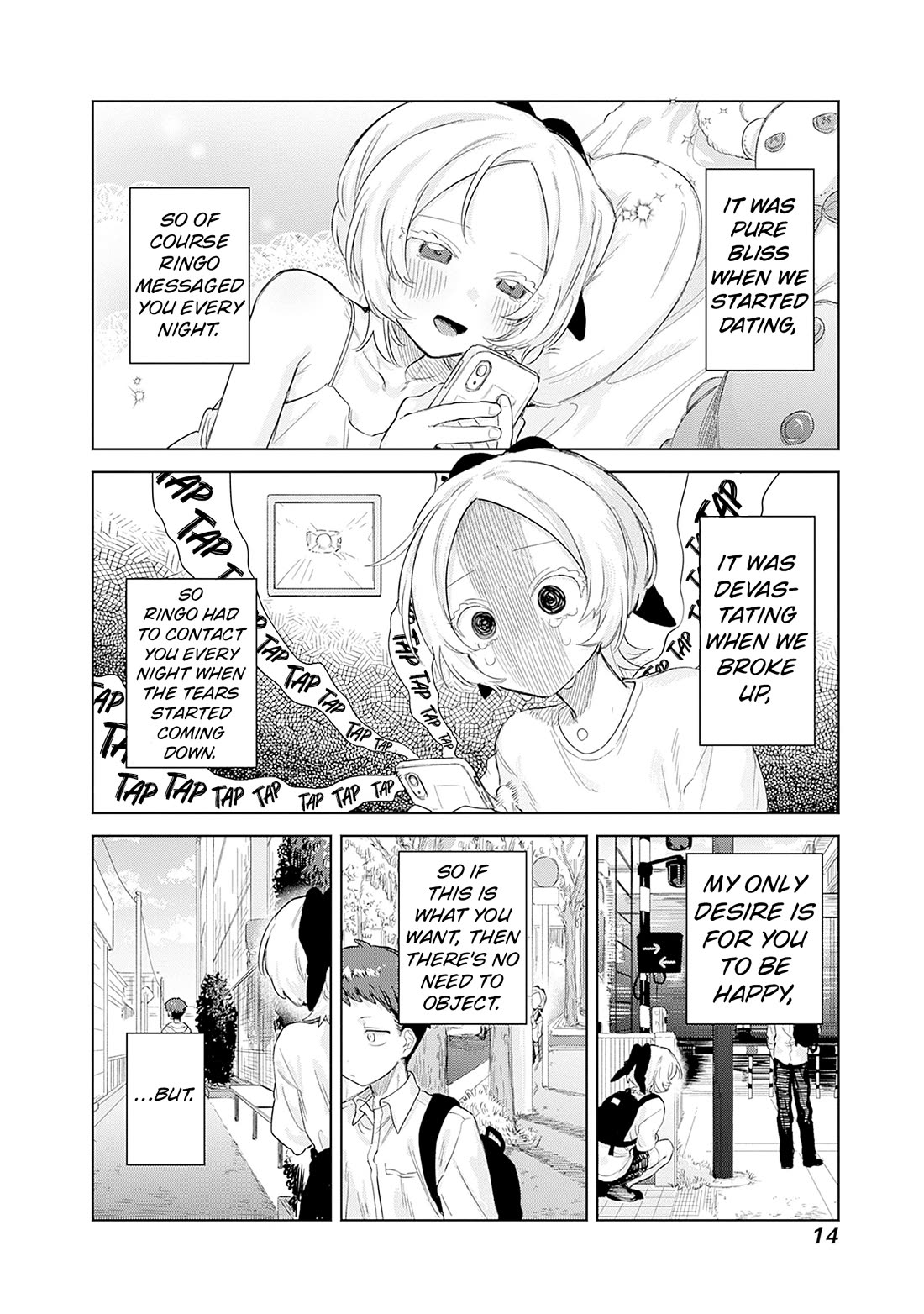 The Crossdressing Boy Wants to Take Off His Skirt Chapter 28 page 12 - Chapter 28: Me and My Ex