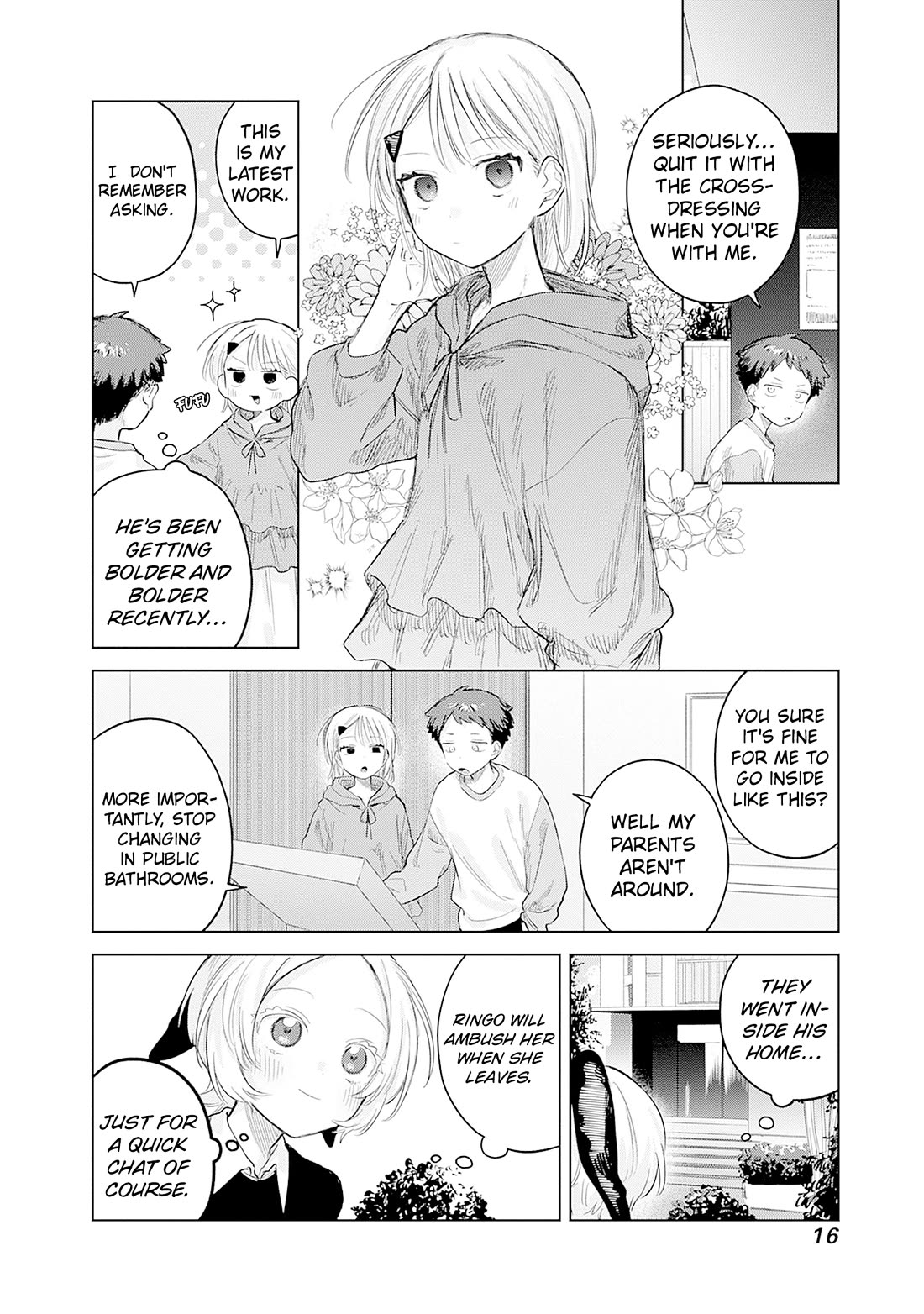 The Crossdressing Boy Wants to Take Off His Skirt Chapter 28 page 14 - Chapter 28: Me and My Ex