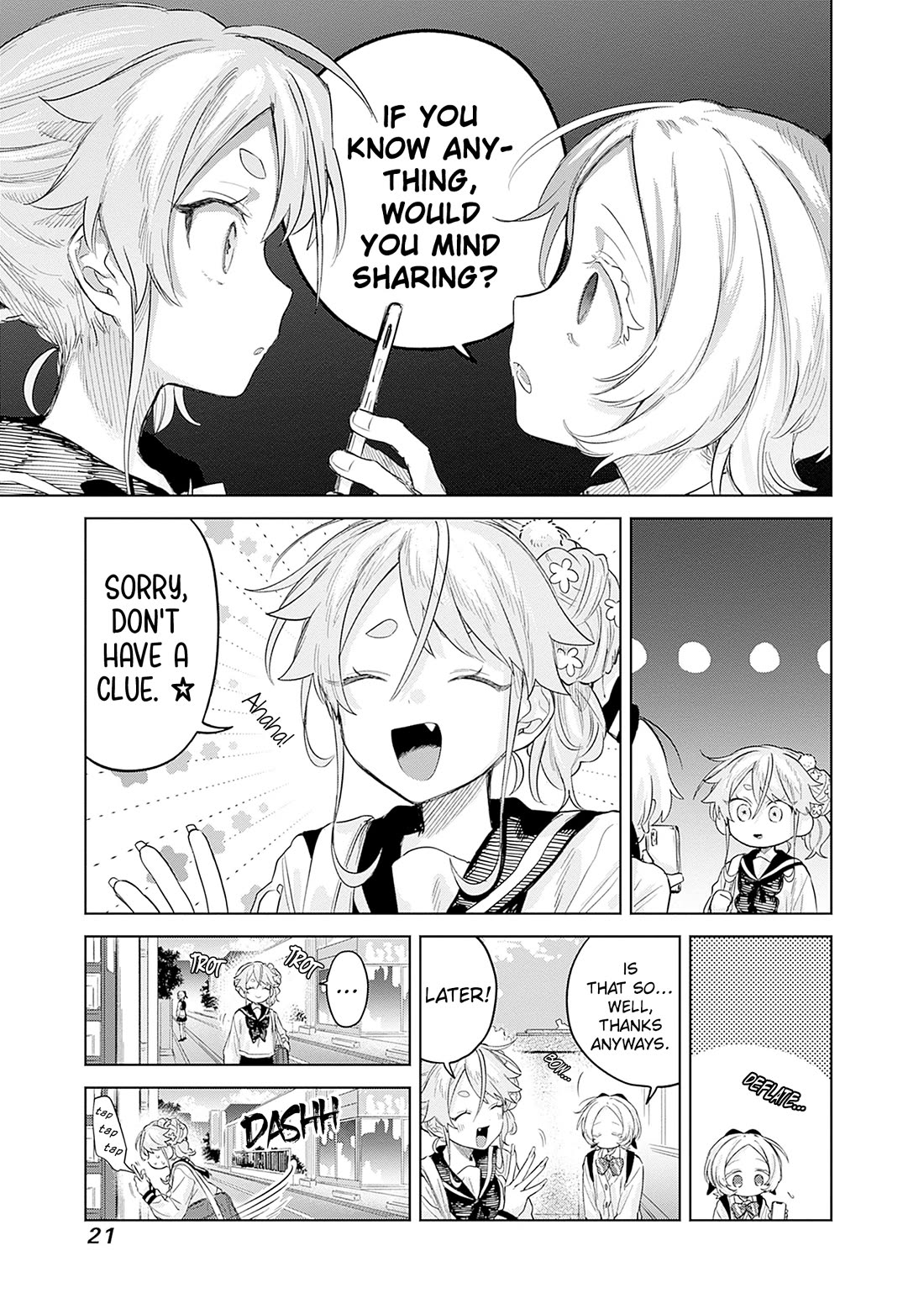 The Crossdressing Boy Wants to Take Off His Skirt Chapter 28 page 19 - Chapter 28: Me and My Ex