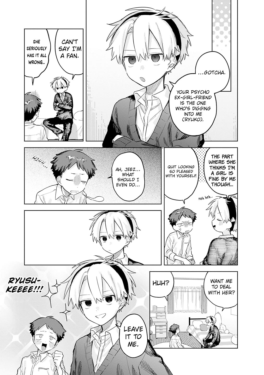The Crossdressing Boy Wants to Take Off His Skirt Chapter 28 page 21 - Chapter 28: Me and My Ex