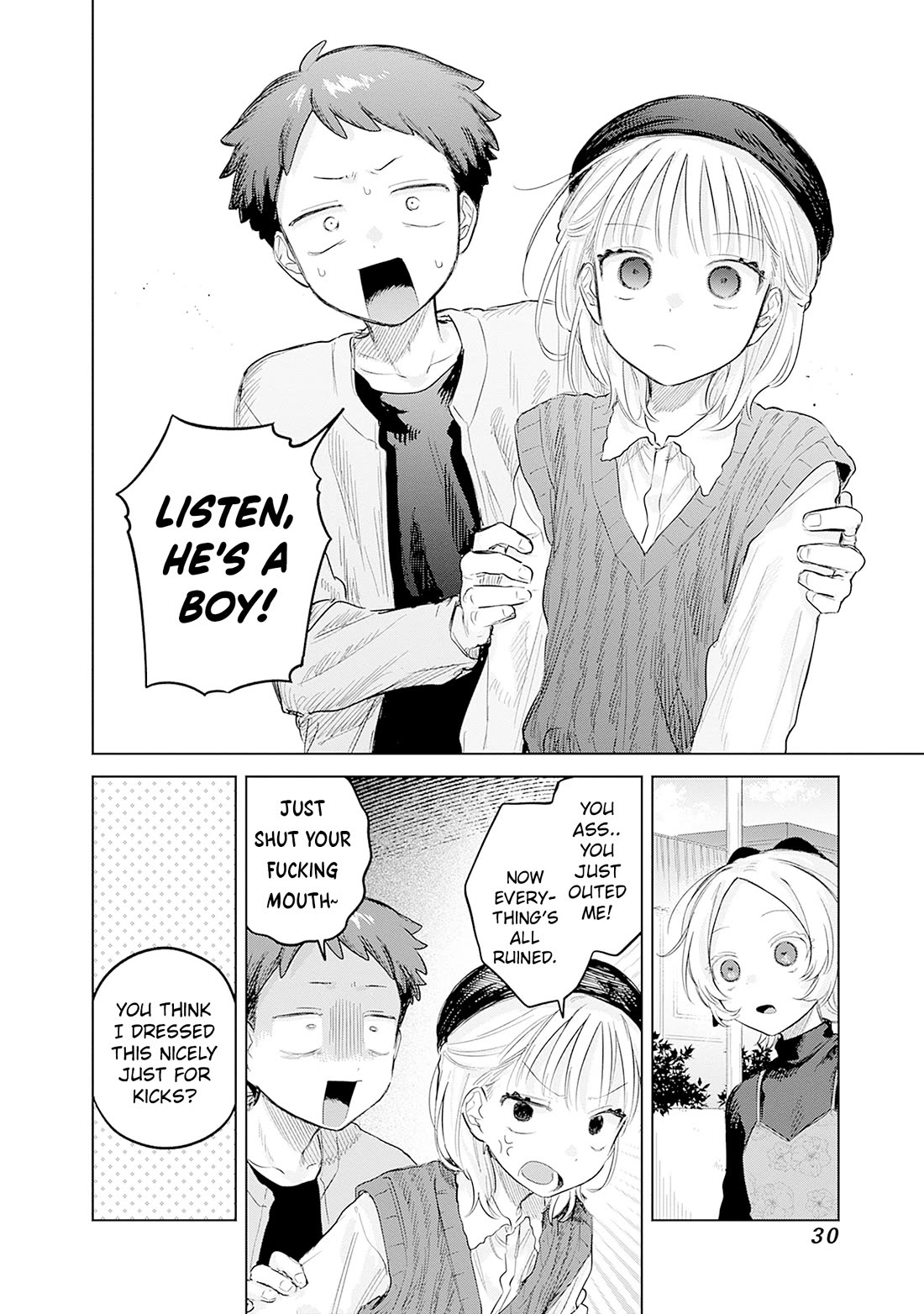The Crossdressing Boy Wants to Take Off His Skirt Chapter 28 page 28 - Chapter 28: Me and My Ex